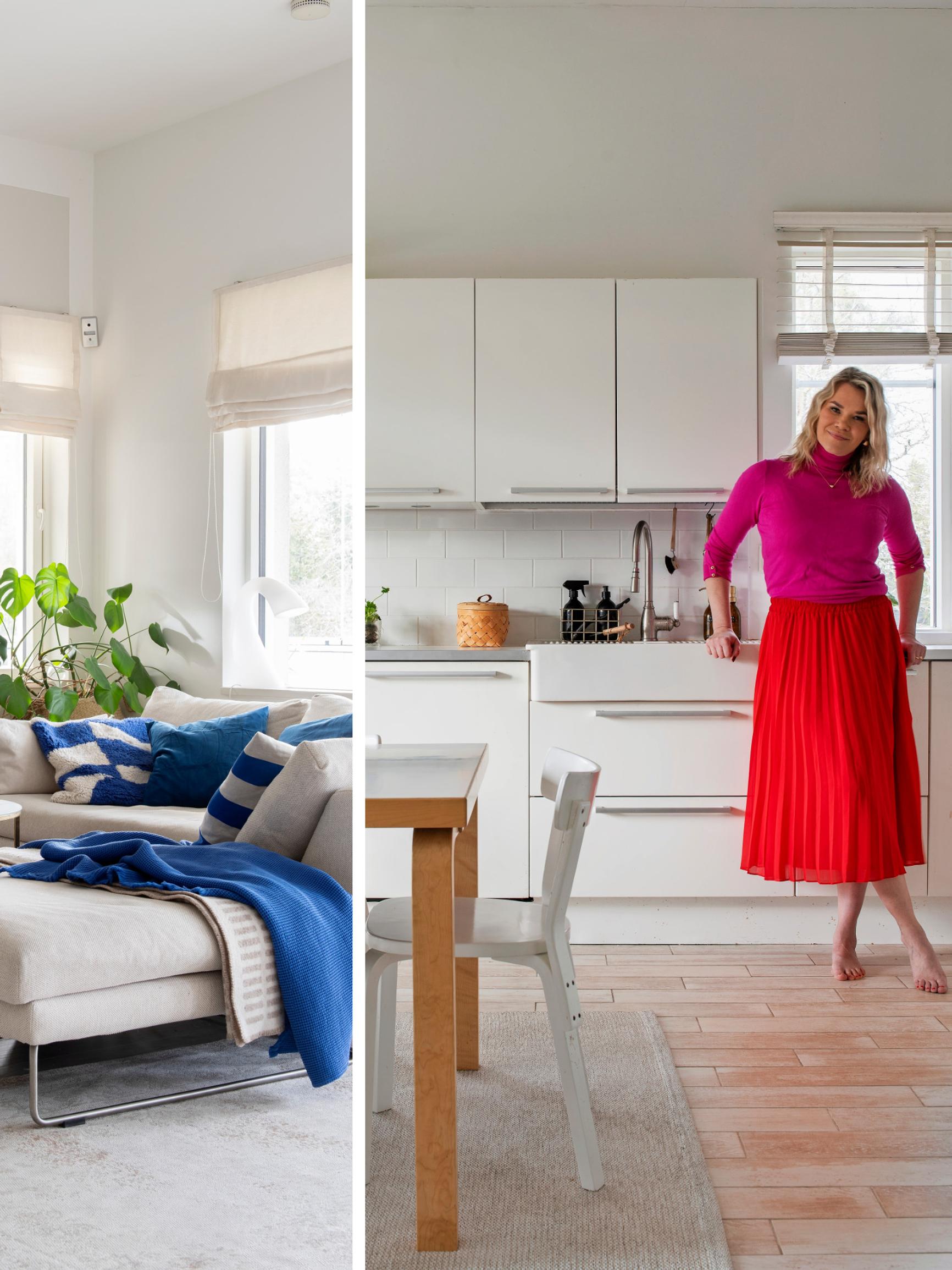 From burnout and hectic family years to modern style: interior designer Maiju’s fresh new look