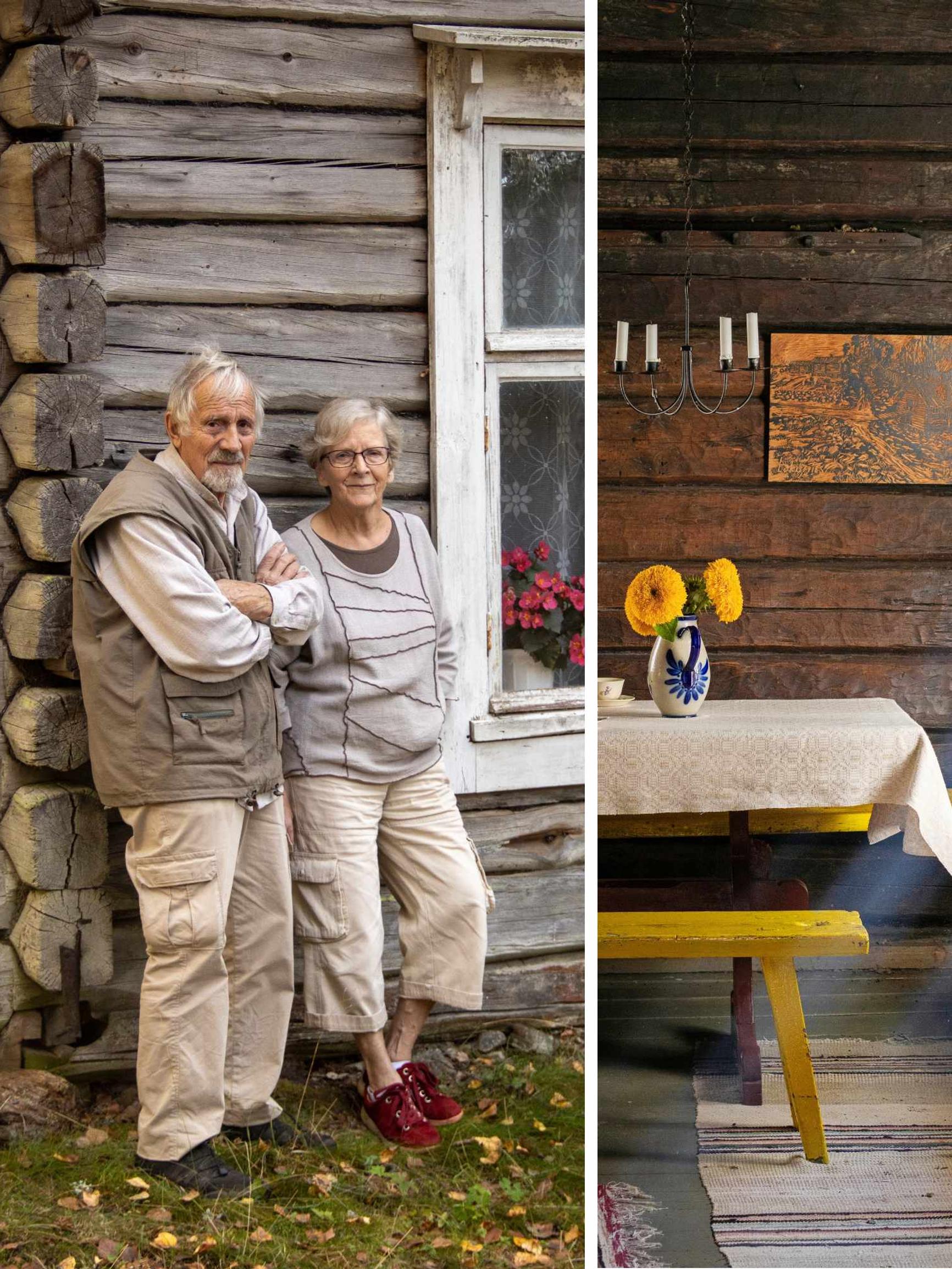 Old miller’s cottage lit by candles—Finnish getaway that feels almost like a museum