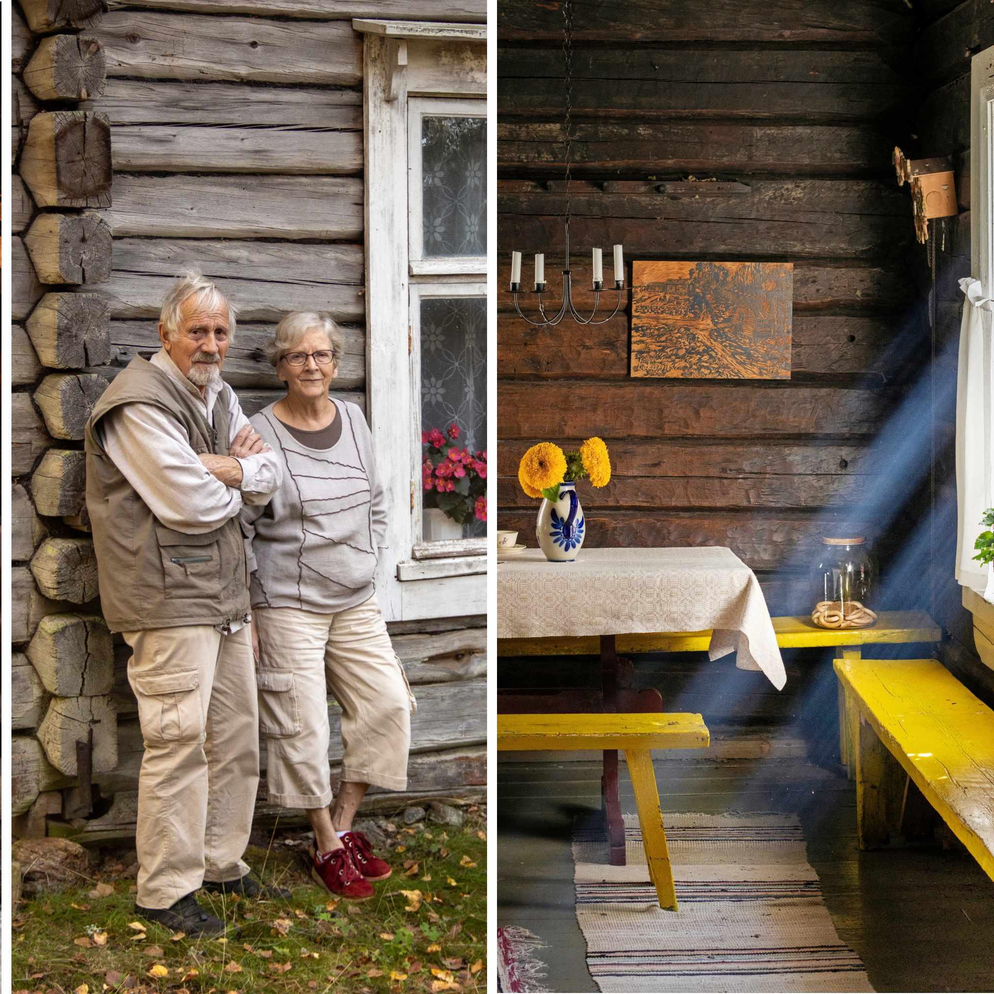 Old miller’s cottage lit by candles—Finnish getaway that feels almost like a museum