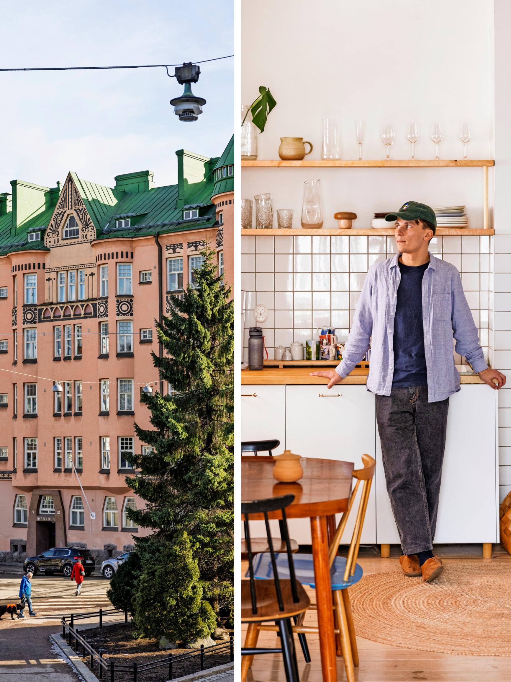 Fredrik Karell test-drove his Helsinki home as a rental first: “It was a rare chance to try the apartment before buying”