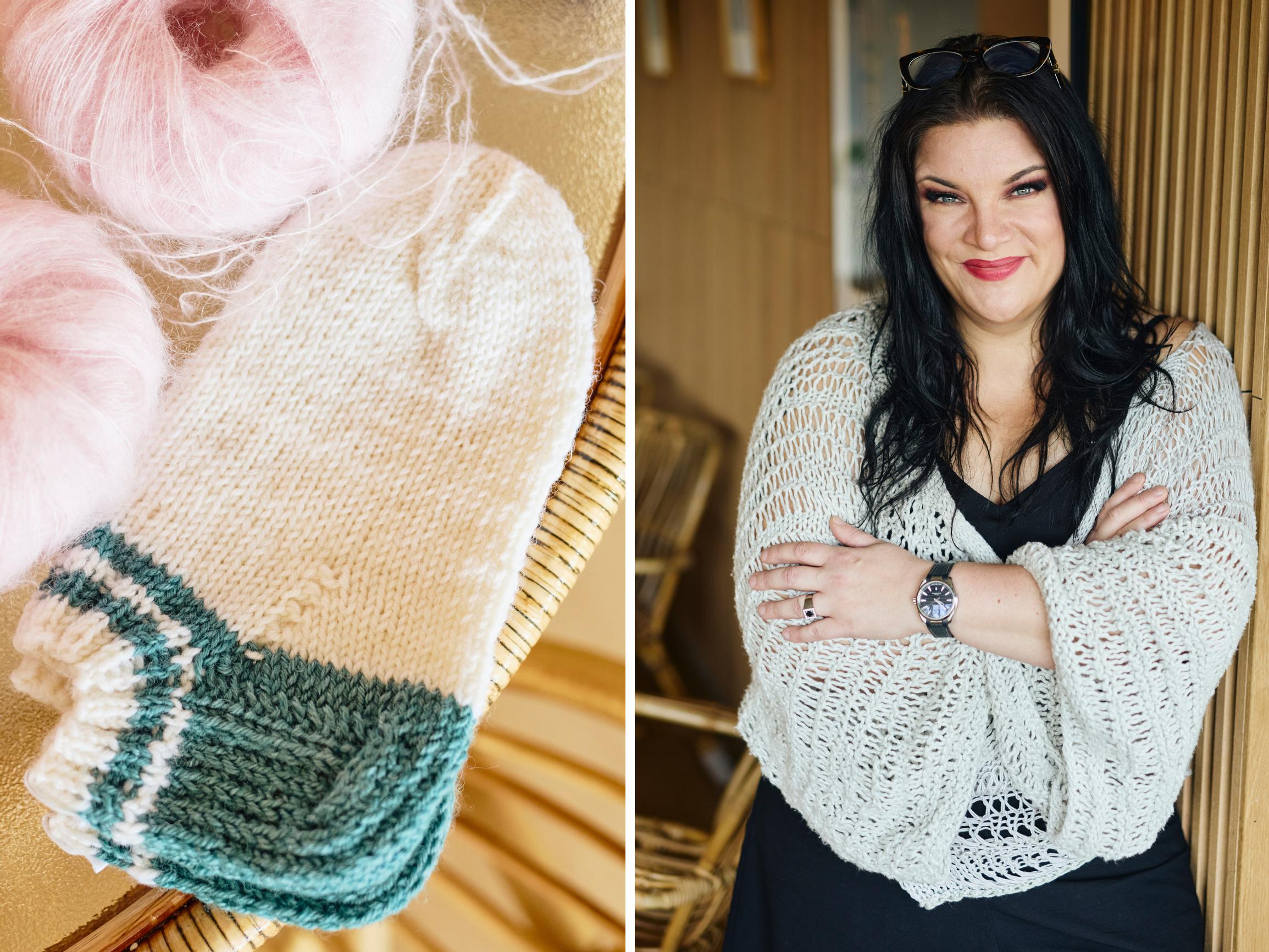Singer Hanna Pakarinen knits and crochets without patterns—ADHD helped her see why making matters