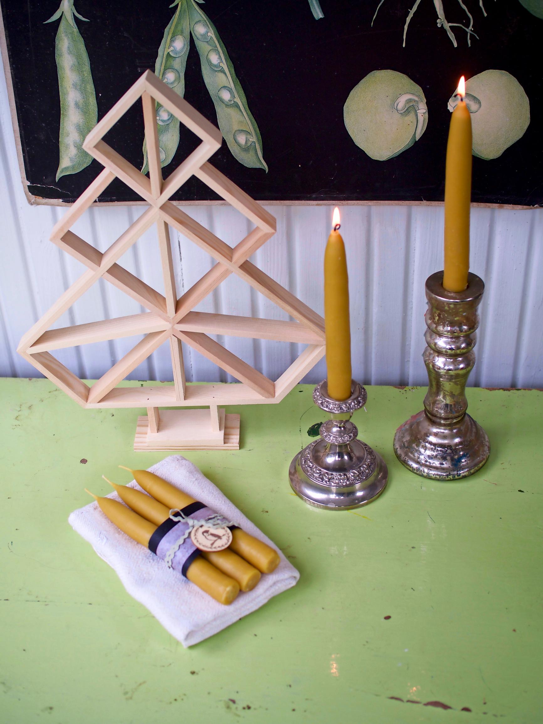 Beeswax candles