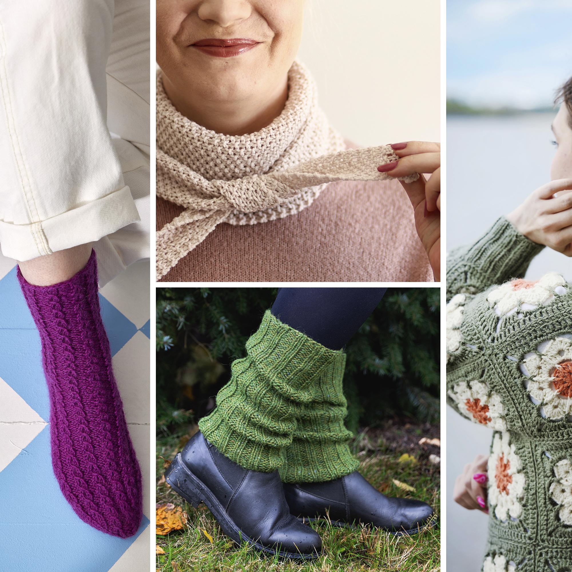 The year in Finnish craft trends: did you knit a mini scarf or try motif crochet?