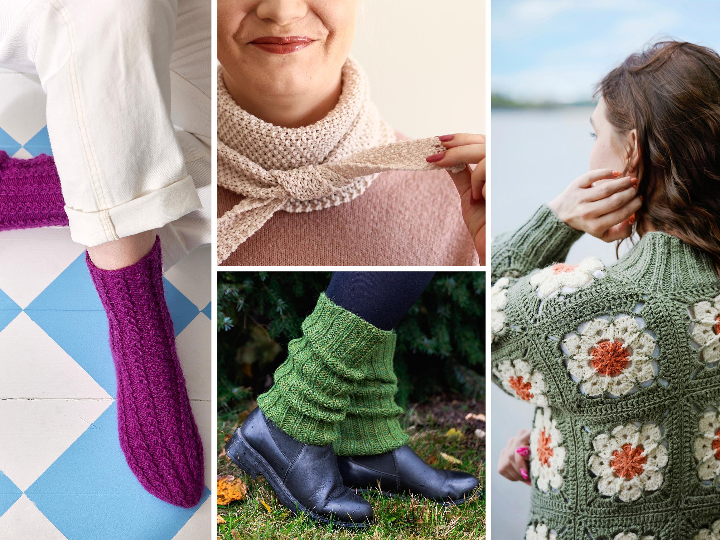 The year in Finnish craft trends: did you knit a mini scarf or try motif crochet?