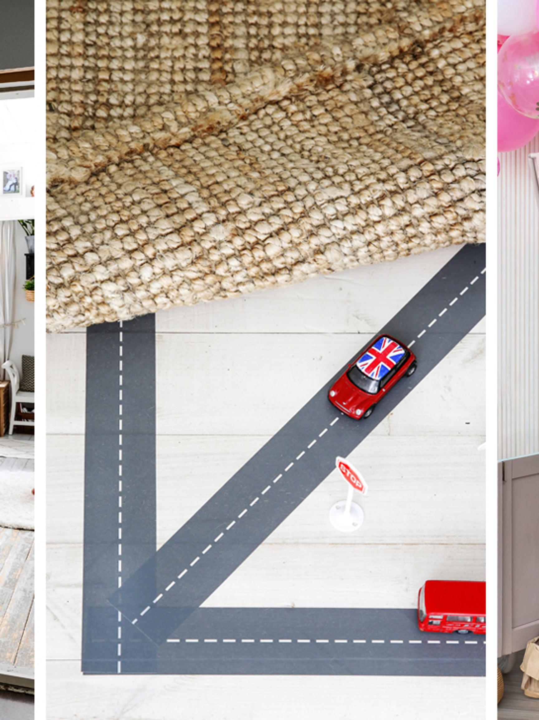 Paint a story, build in play, use every corner: clever ideas for the kids’ room