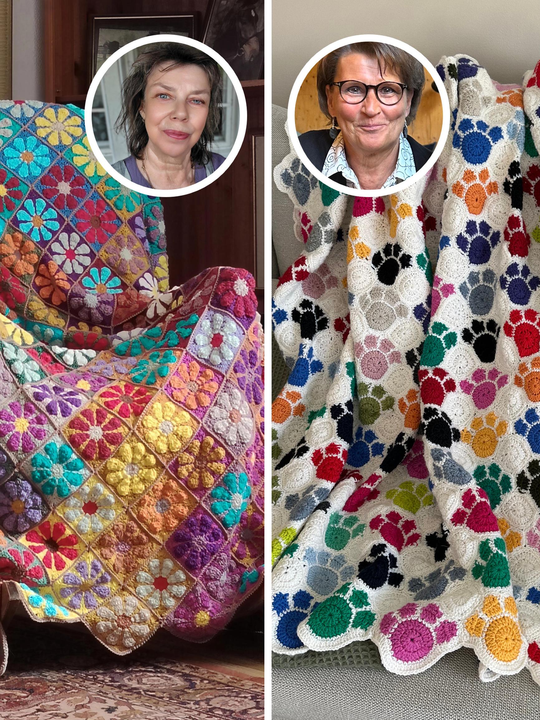 7 crochet blanket ideas you’ll love: granny squares, paw prints, and sunflowers—see the stunning projects!