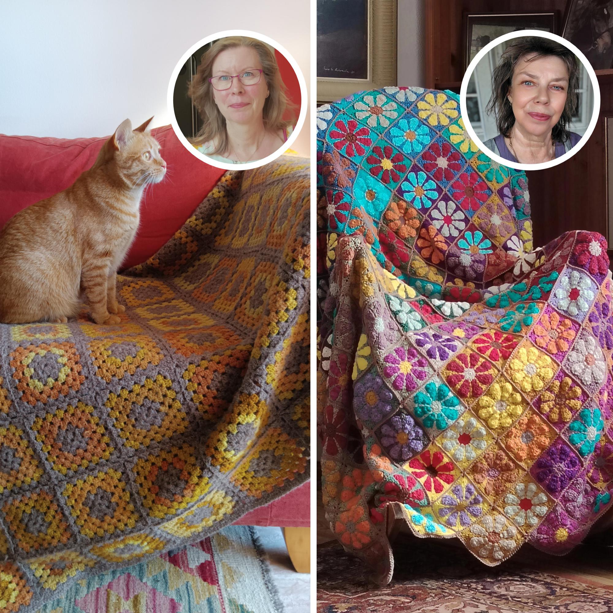 7 crochet blanket ideas you’ll love: granny squares, paw prints, and sunflowers—see the stunning projects!