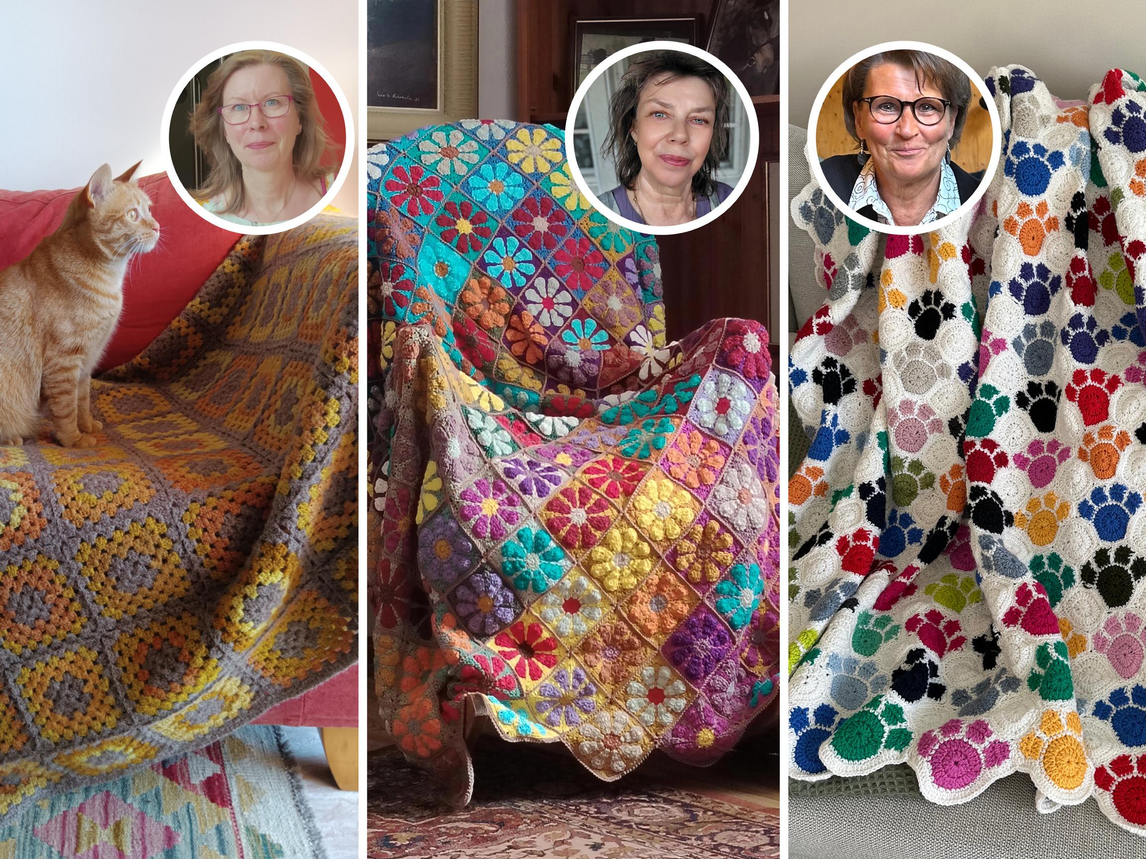 7 crochet blanket ideas you’ll love: granny squares, paw prints, and sunflowers—see the stunning projects!