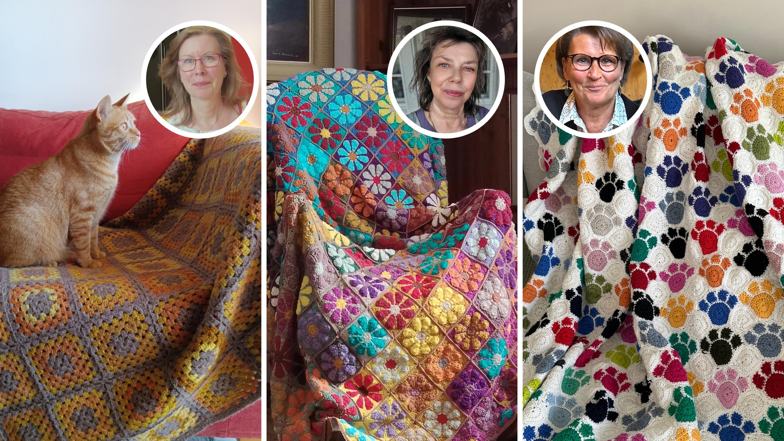 7 crochet blanket ideas you’ll love: granny squares, paw prints, and sunflowers—see the stunning projects!