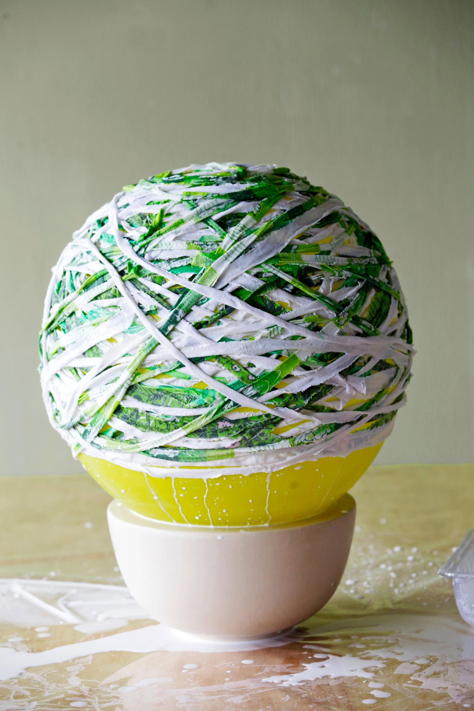 Sheet bowl left to dry