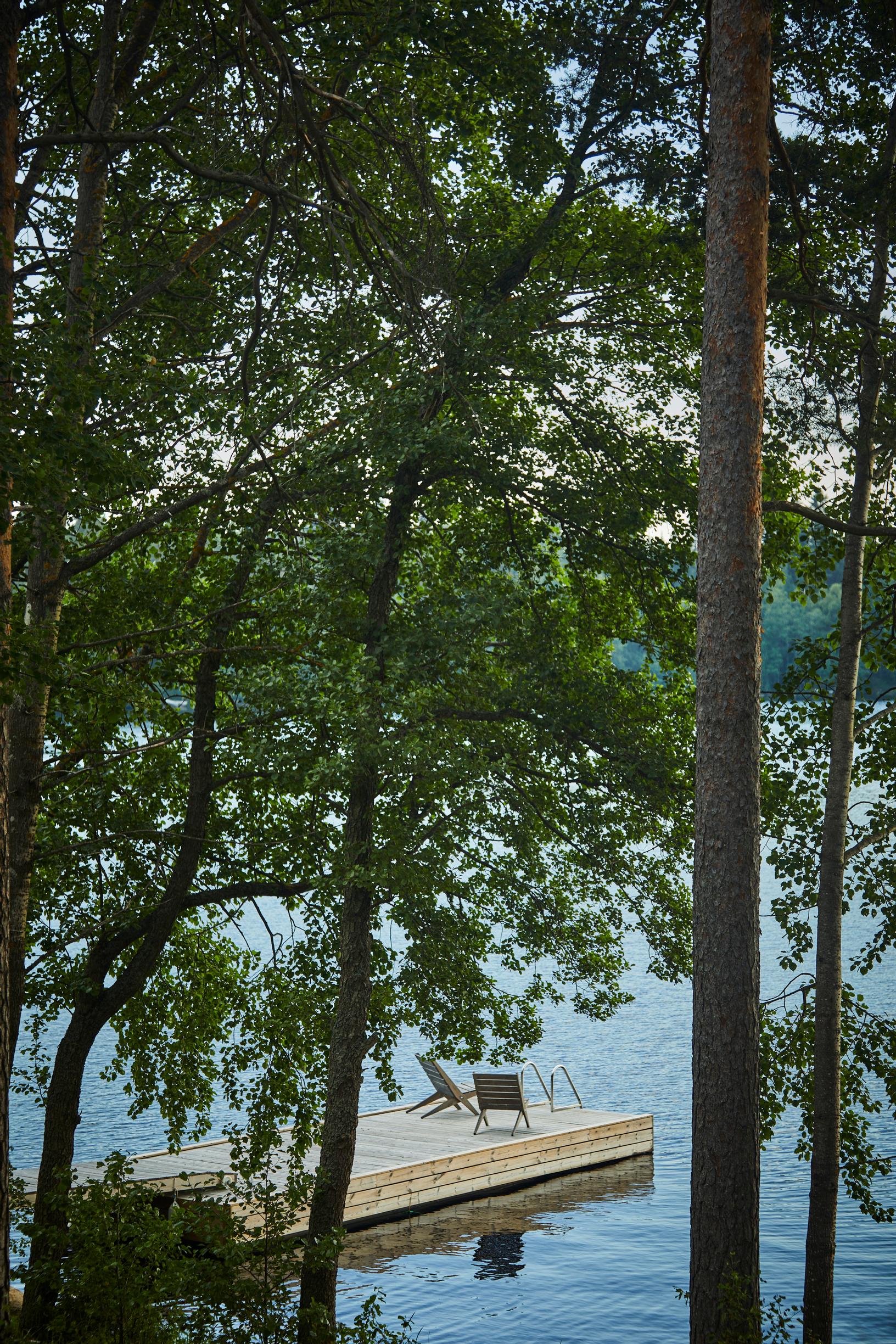 Lake view.
