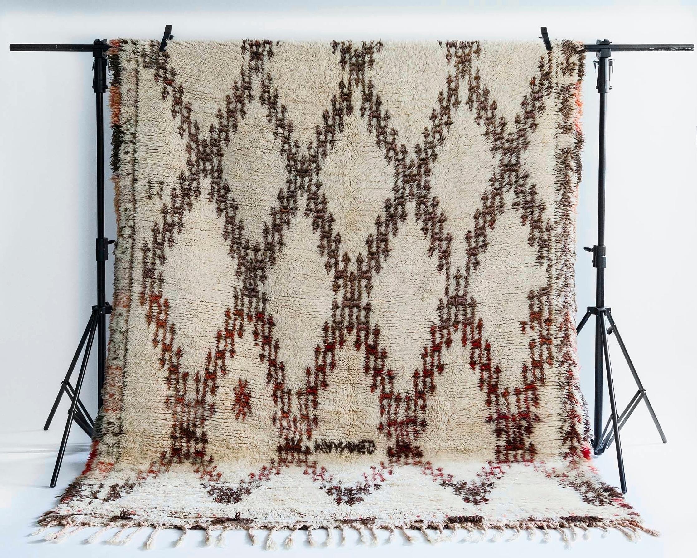 Moroccan Beni Ouarain nomadic rug