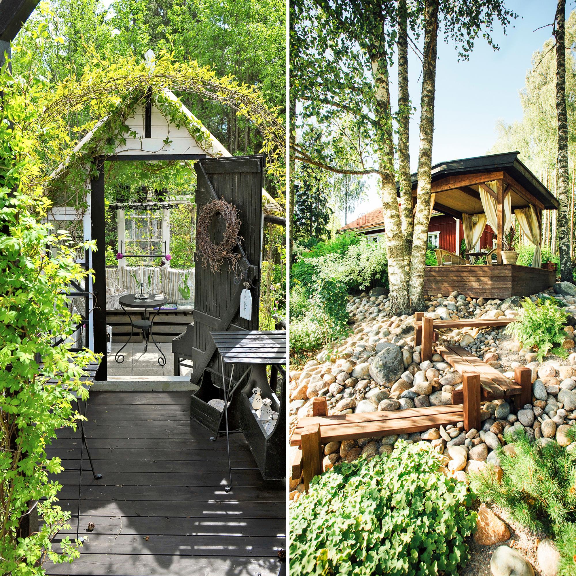 The best spot to relax in your yard isn’t always a terrace next to the house—11 charming seating area ideas