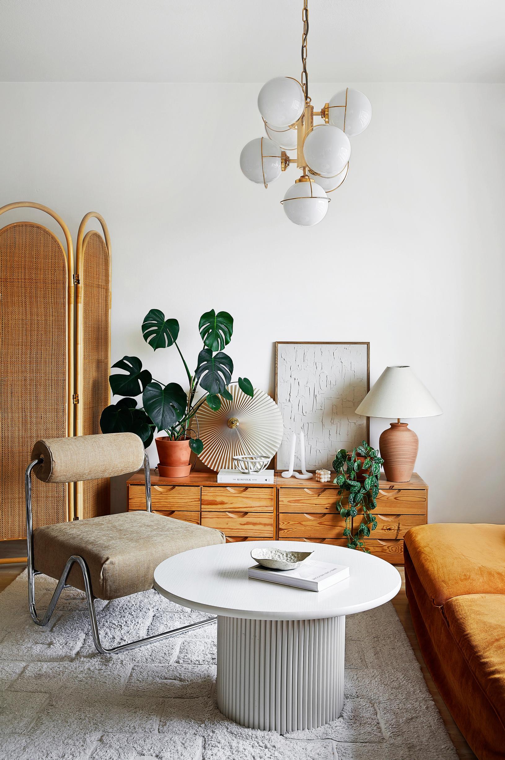 “Thrift-store finds define our home’s style”: how interior architect Laura Luoto created a warm-toned rental on a budget