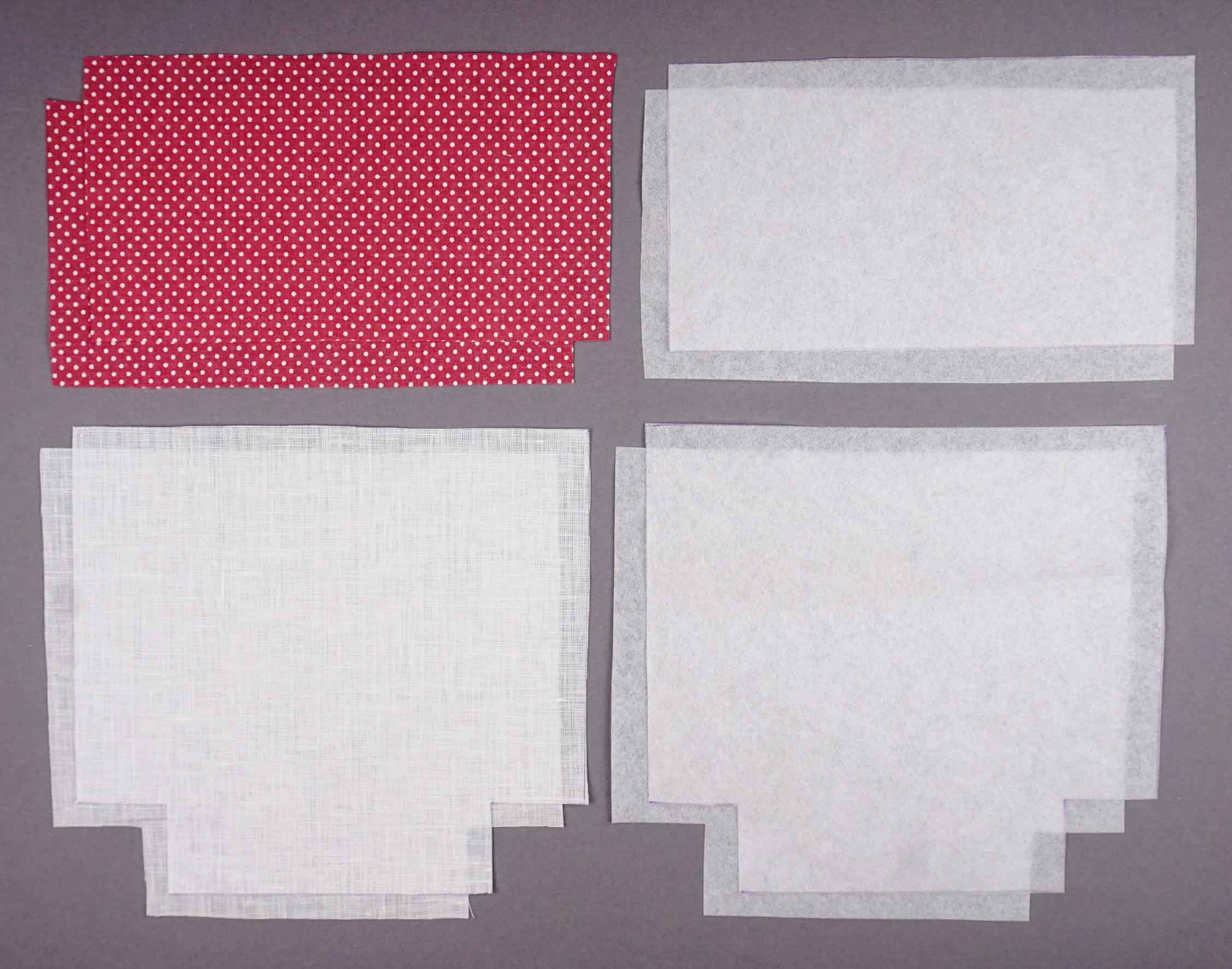 Light-up house pieces cut out