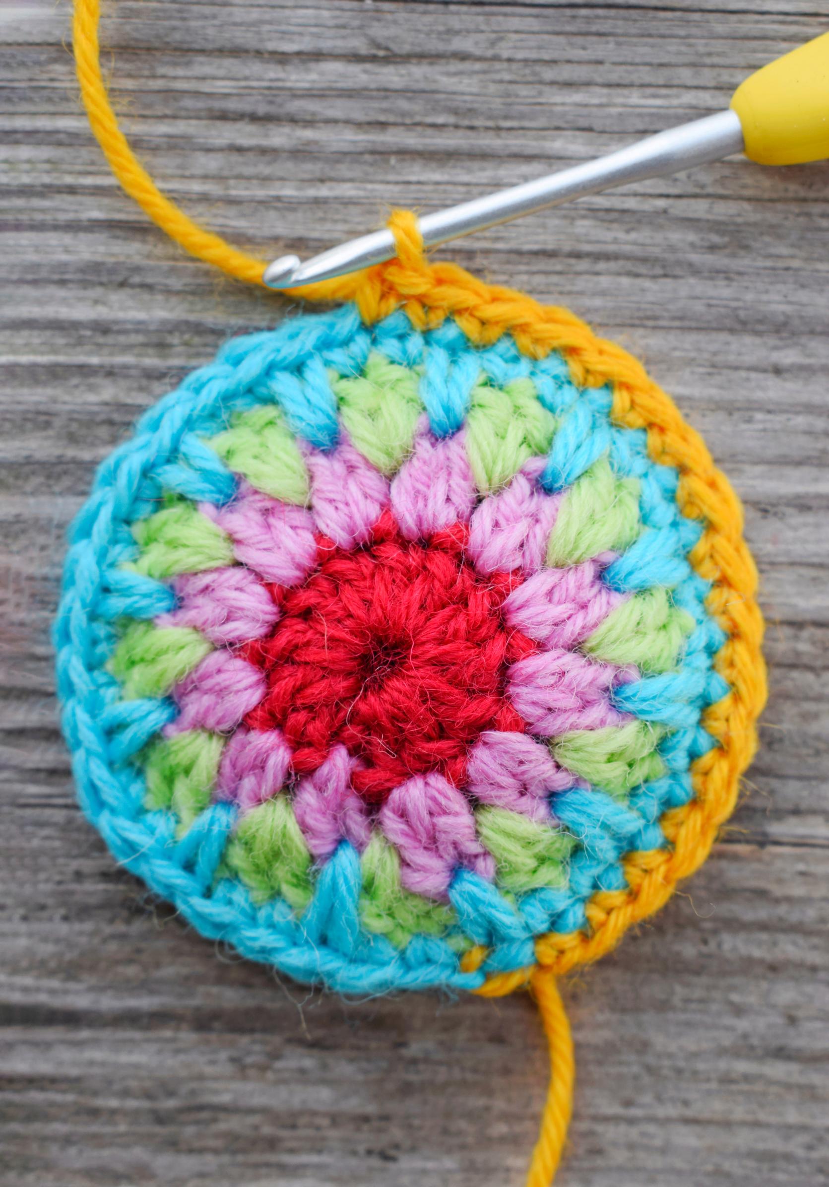 sc in every stitch of the previous round.