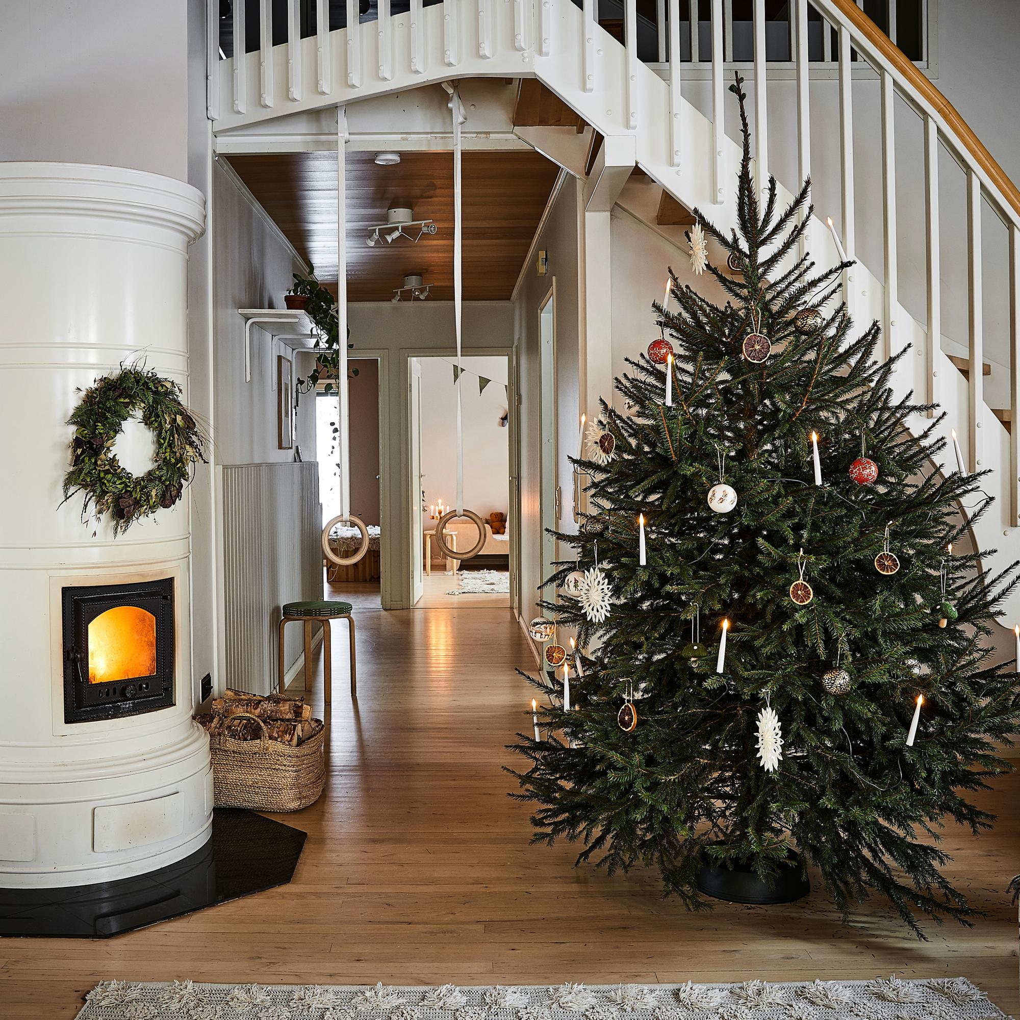 Home again for the holidays: Jade returns to her childhood house