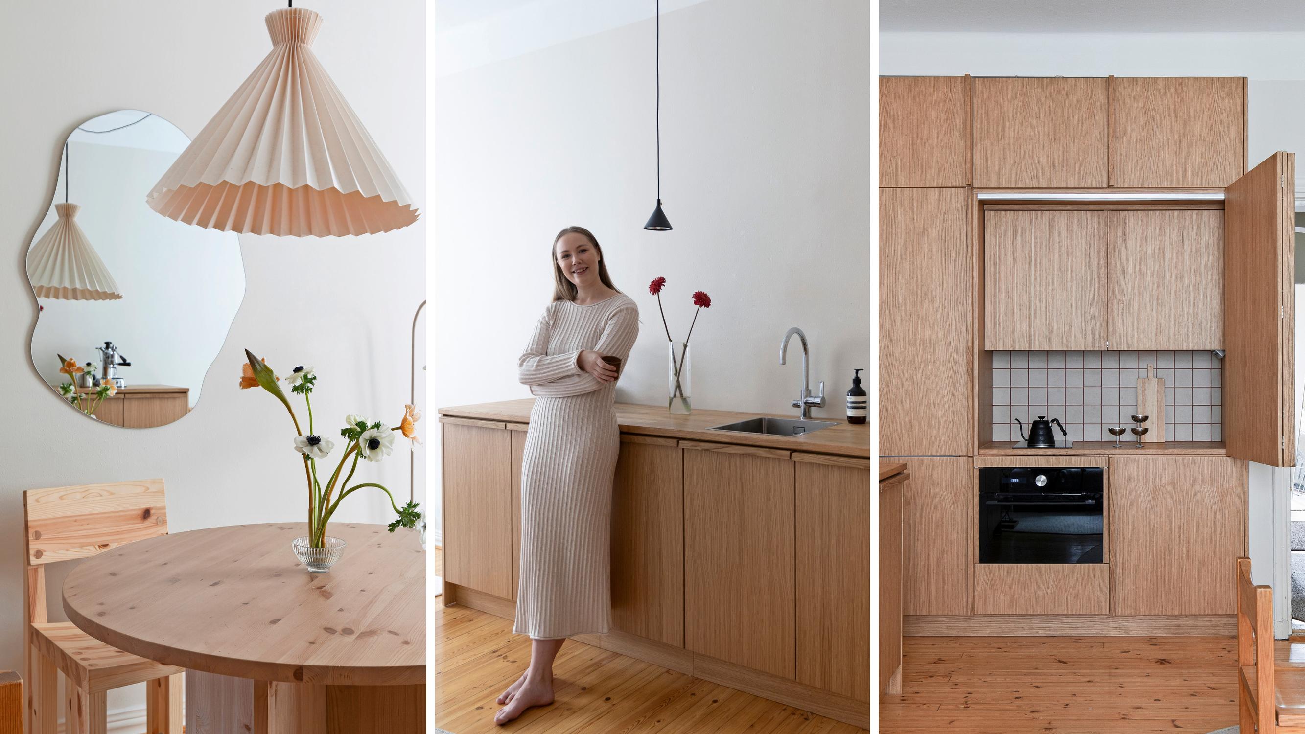 This 48-square-meter one-bedroom is completely free of clutter—and full of smart small-space solutions