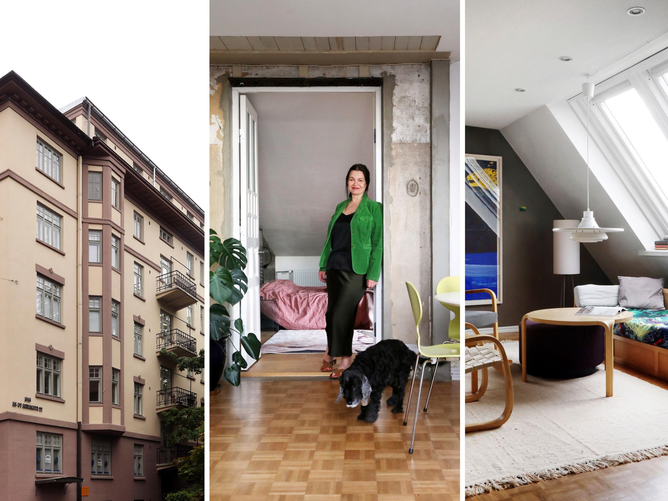 A princess once lived here: step inside Mari’s attic in Turku’s iconic jugend block