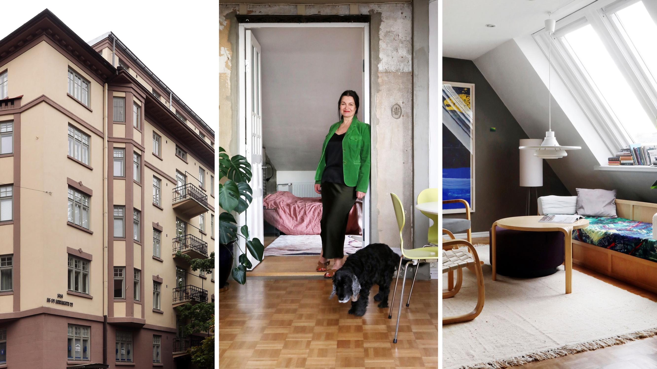 A princess once lived here: step inside Mari’s attic in Turku’s iconic jugend block