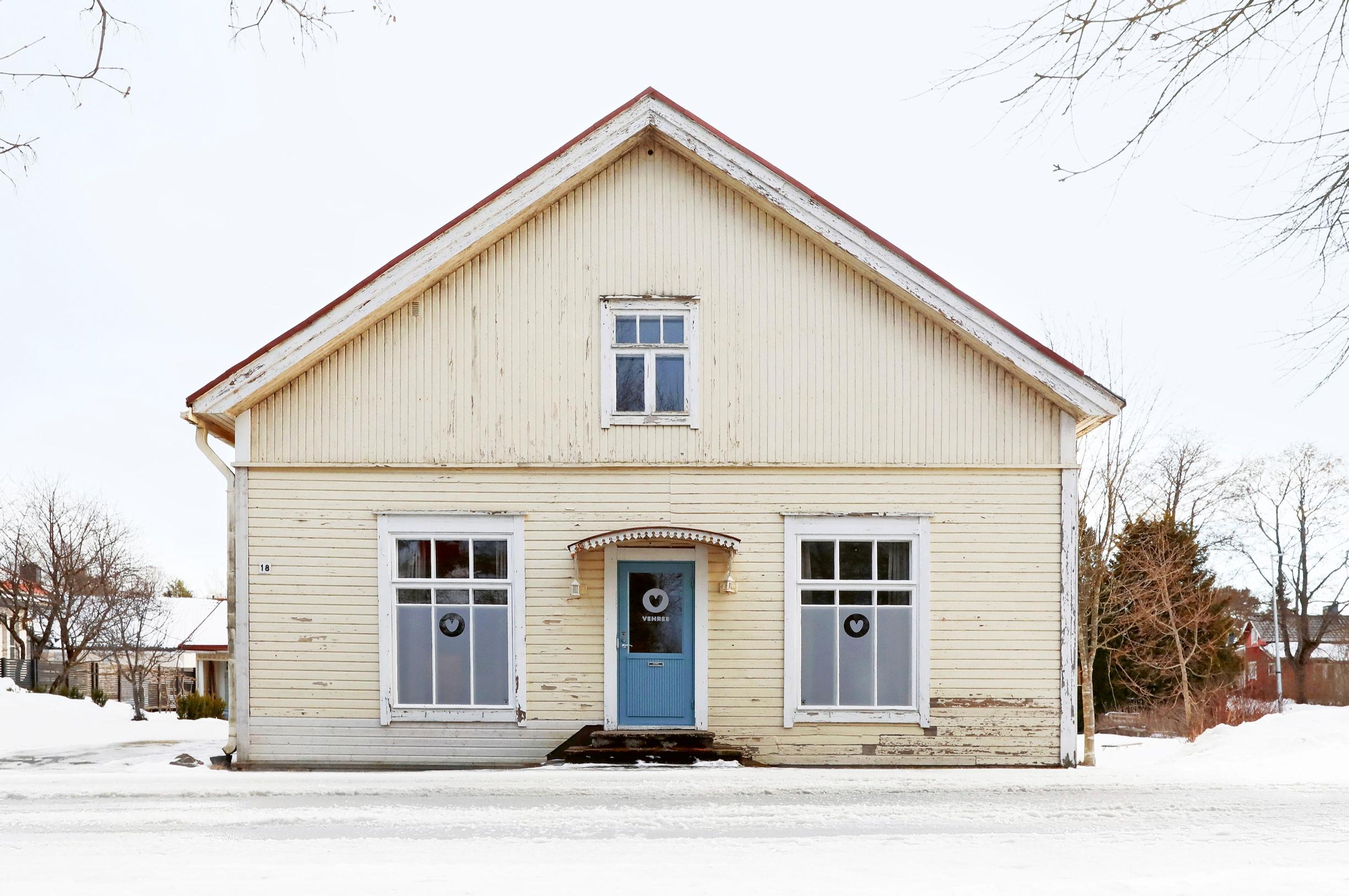 The facade of the old general store