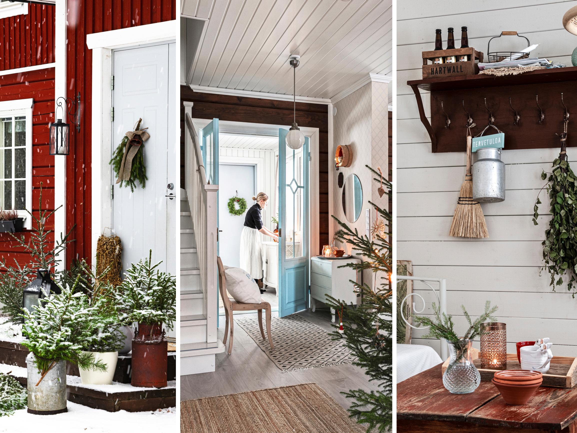 New house, old heart: Christmas spirit fills up the Finnish log home