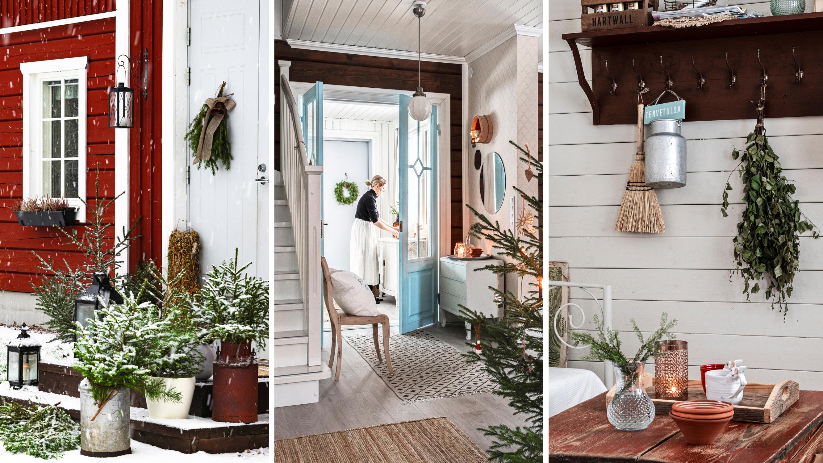 New house, old heart: Christmas spirit fills up the Finnish log home
