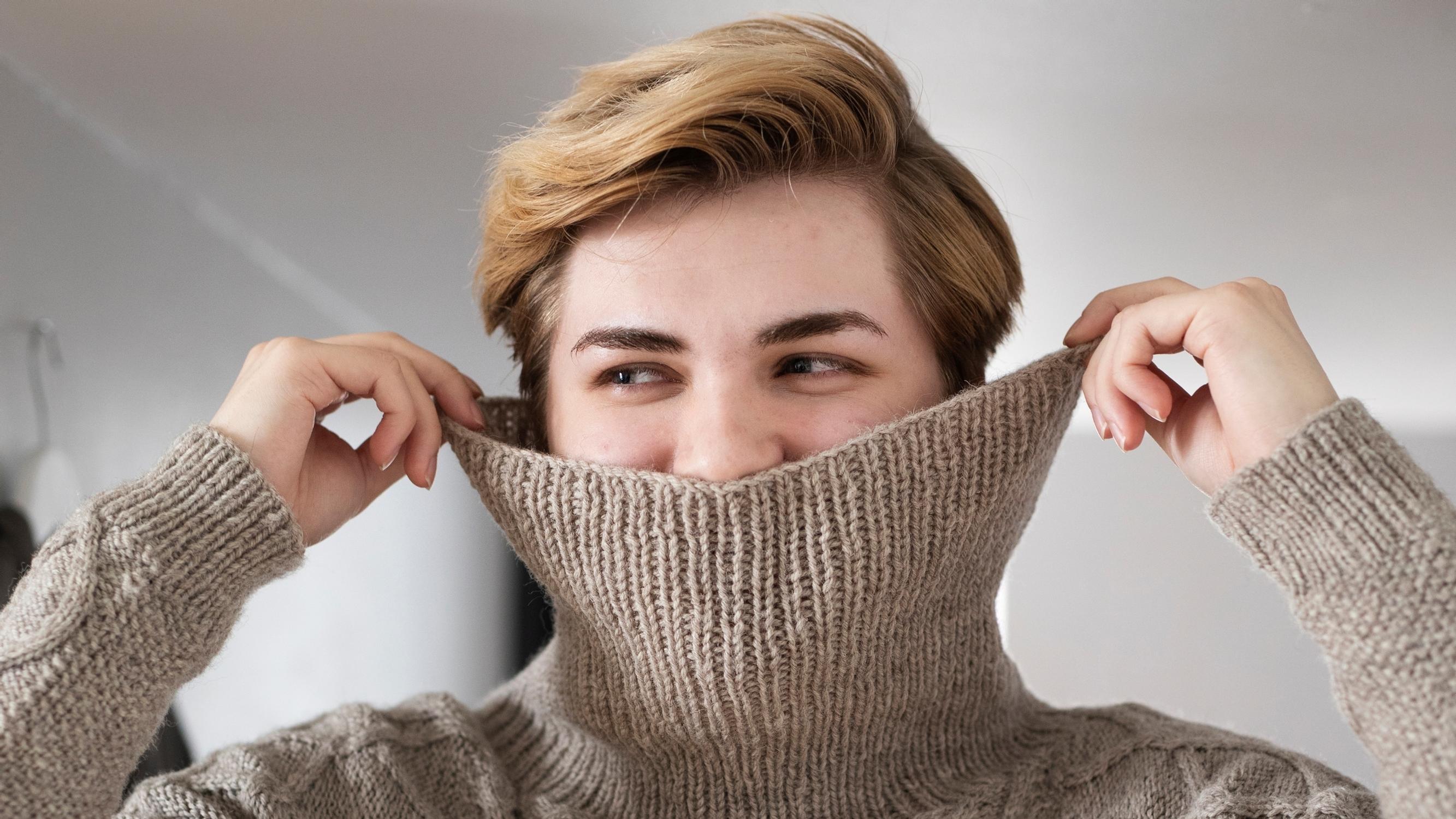 “I want my knits to look store-bought,” says knitwear designer Joona Höri
