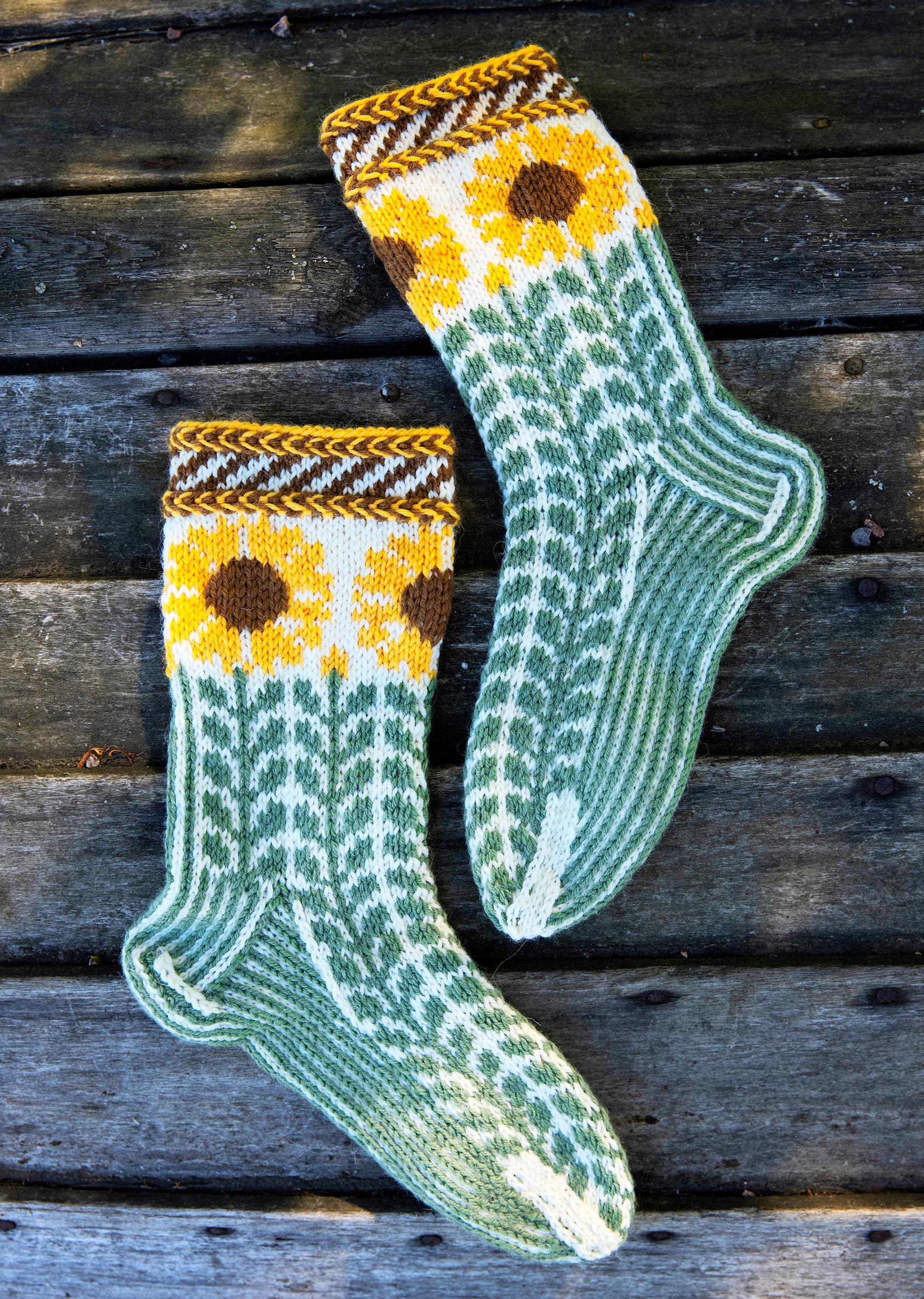 Sunflower socks