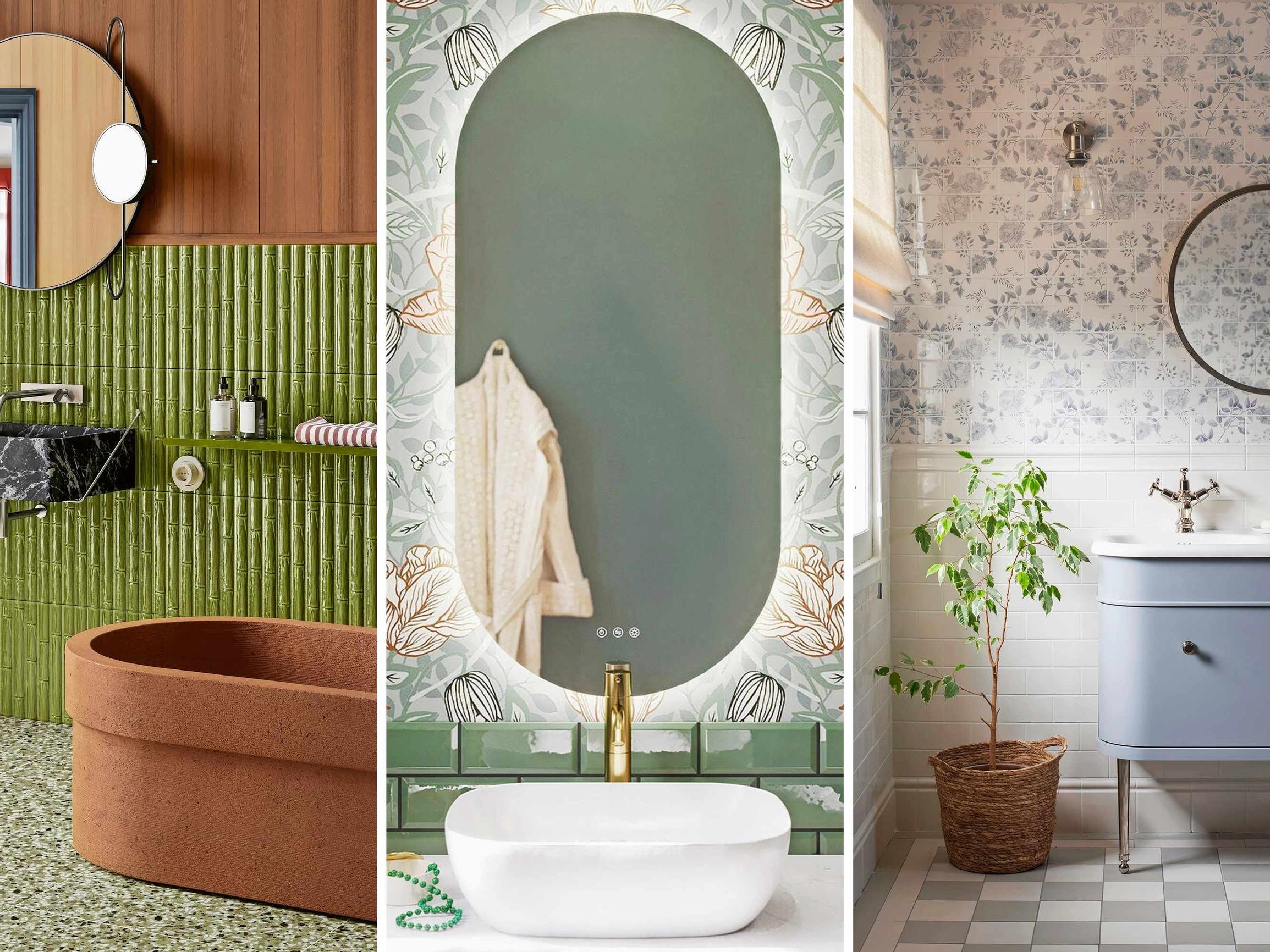 Revive that retro vibe in your bathroom—modern comforts included