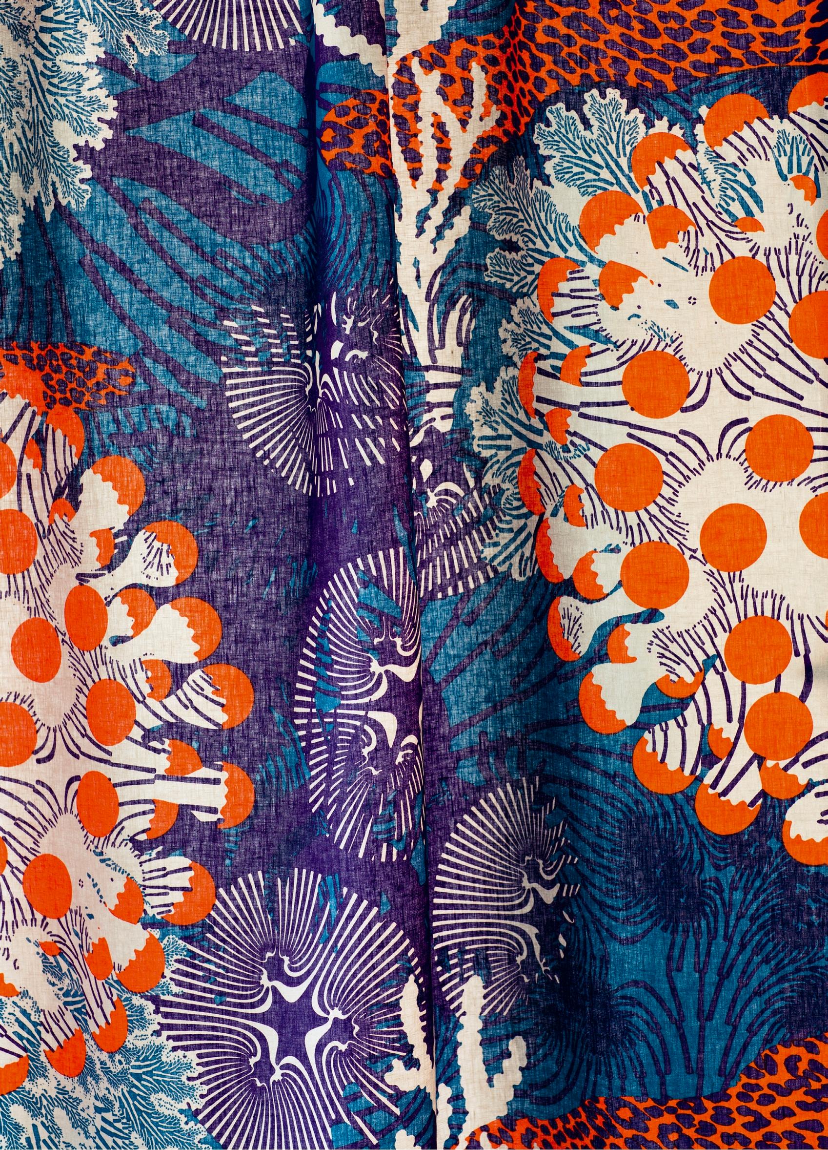 The Merivuokko pattern by Kustaa Saksi for Marimekko
