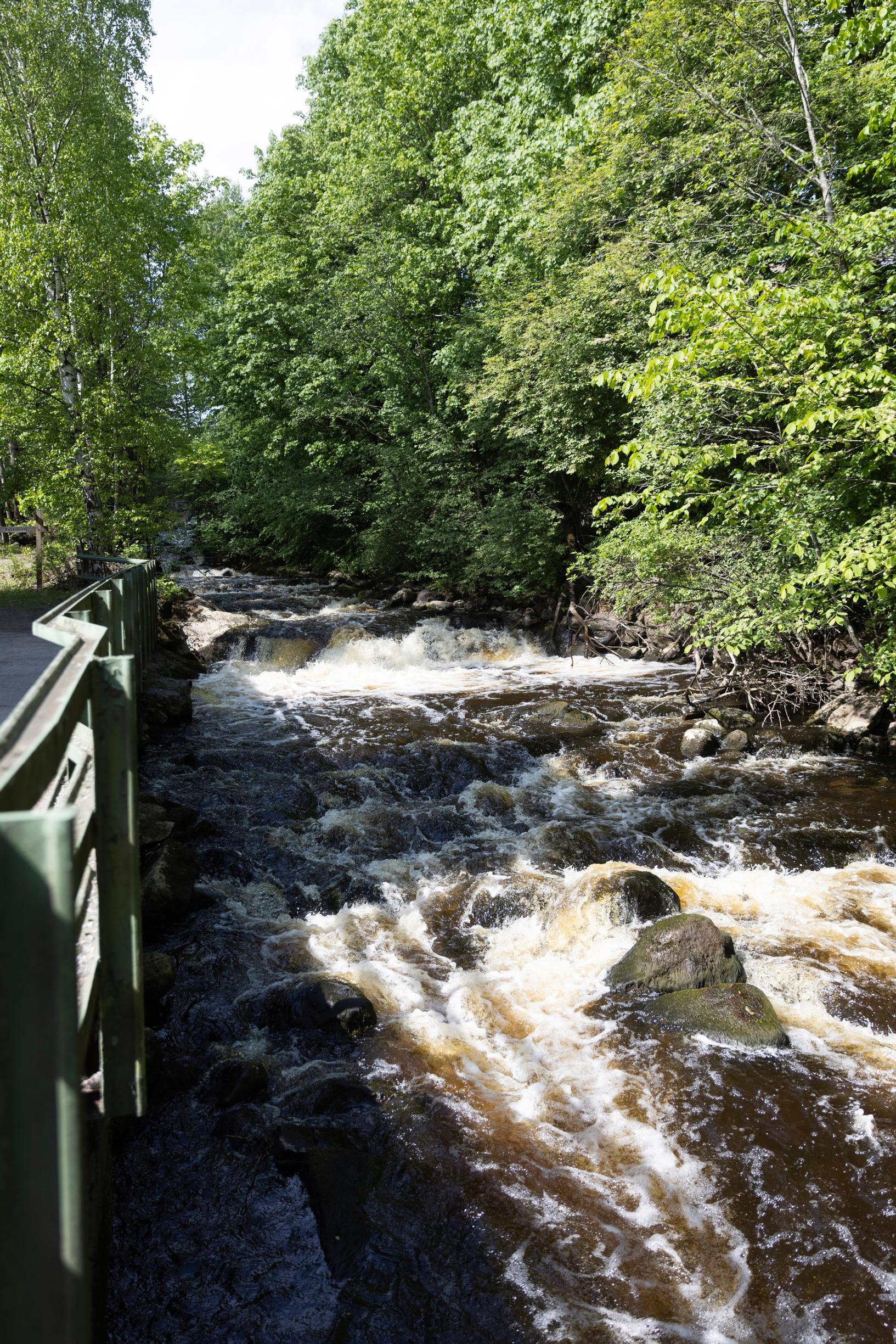 The river rapids in Karkkila