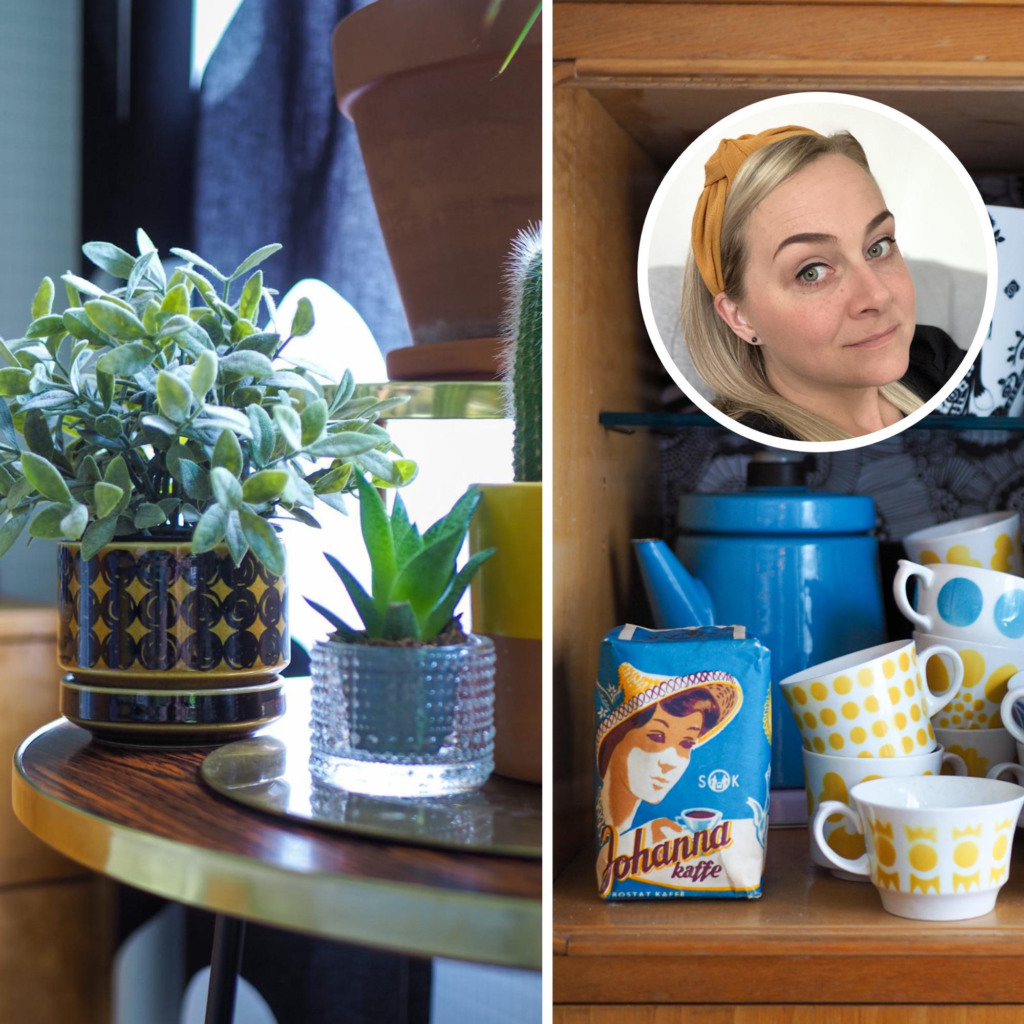 Flea market lover Mirva found an Arabia design treasure in the free section: “It brings a smile to my face”