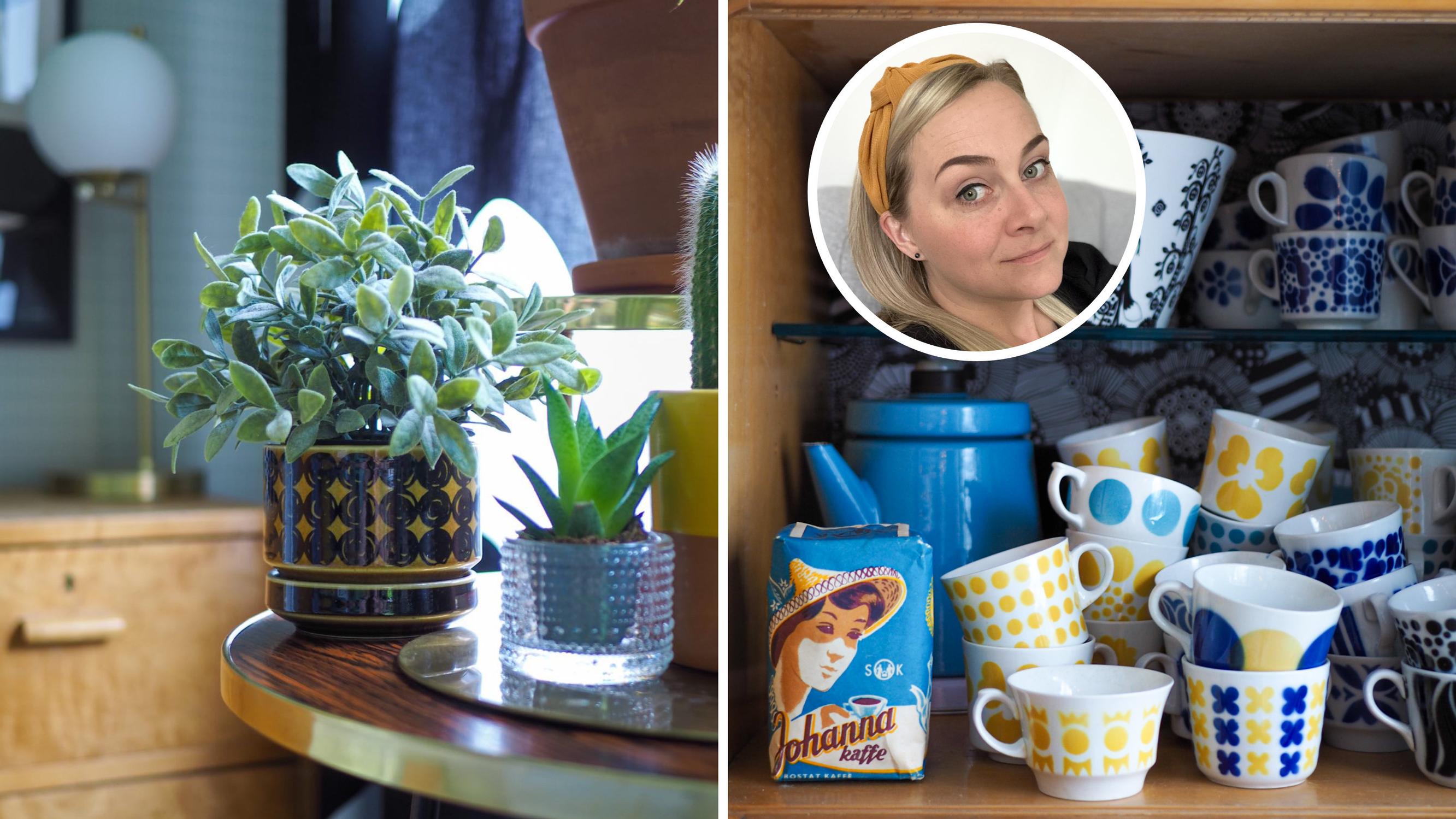 Flea market lover Mirva found an Arabia design treasure in the free section: “It brings a smile to my face”