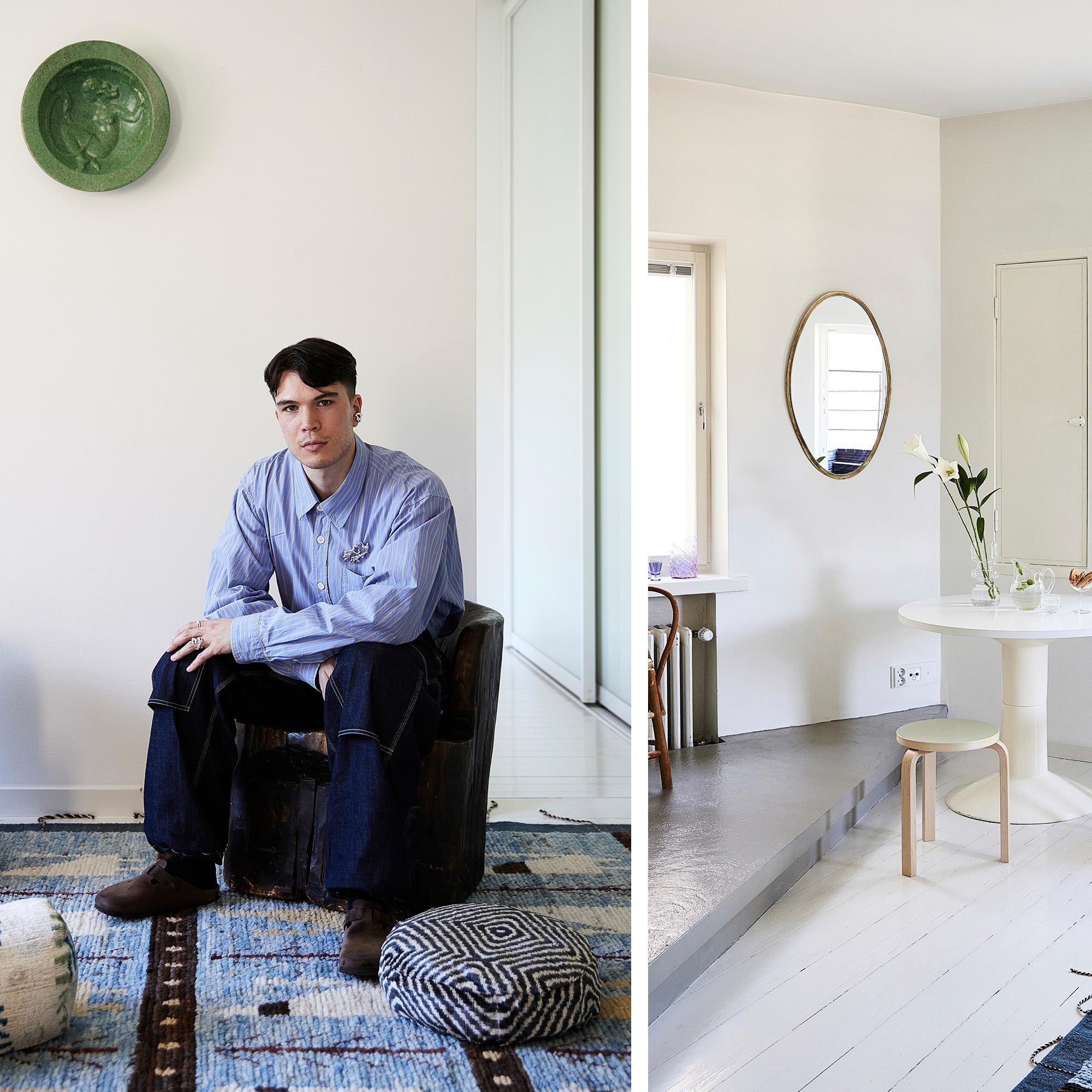 Kalevala jewelry designer Ildar Wafin’s 44-square-meter rental: “I fell in love with the rooftop terrace”