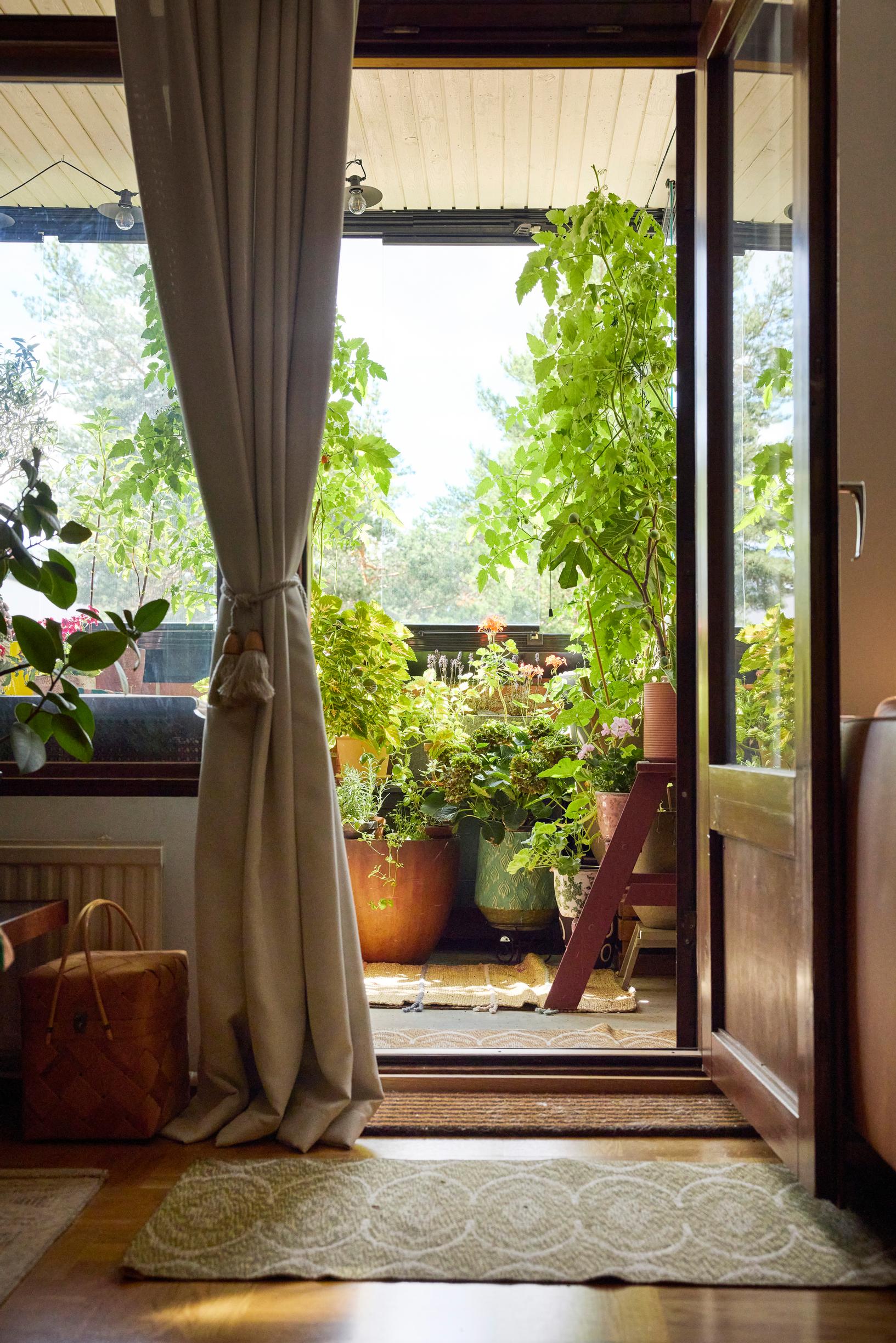 Interior designer’s balcony
