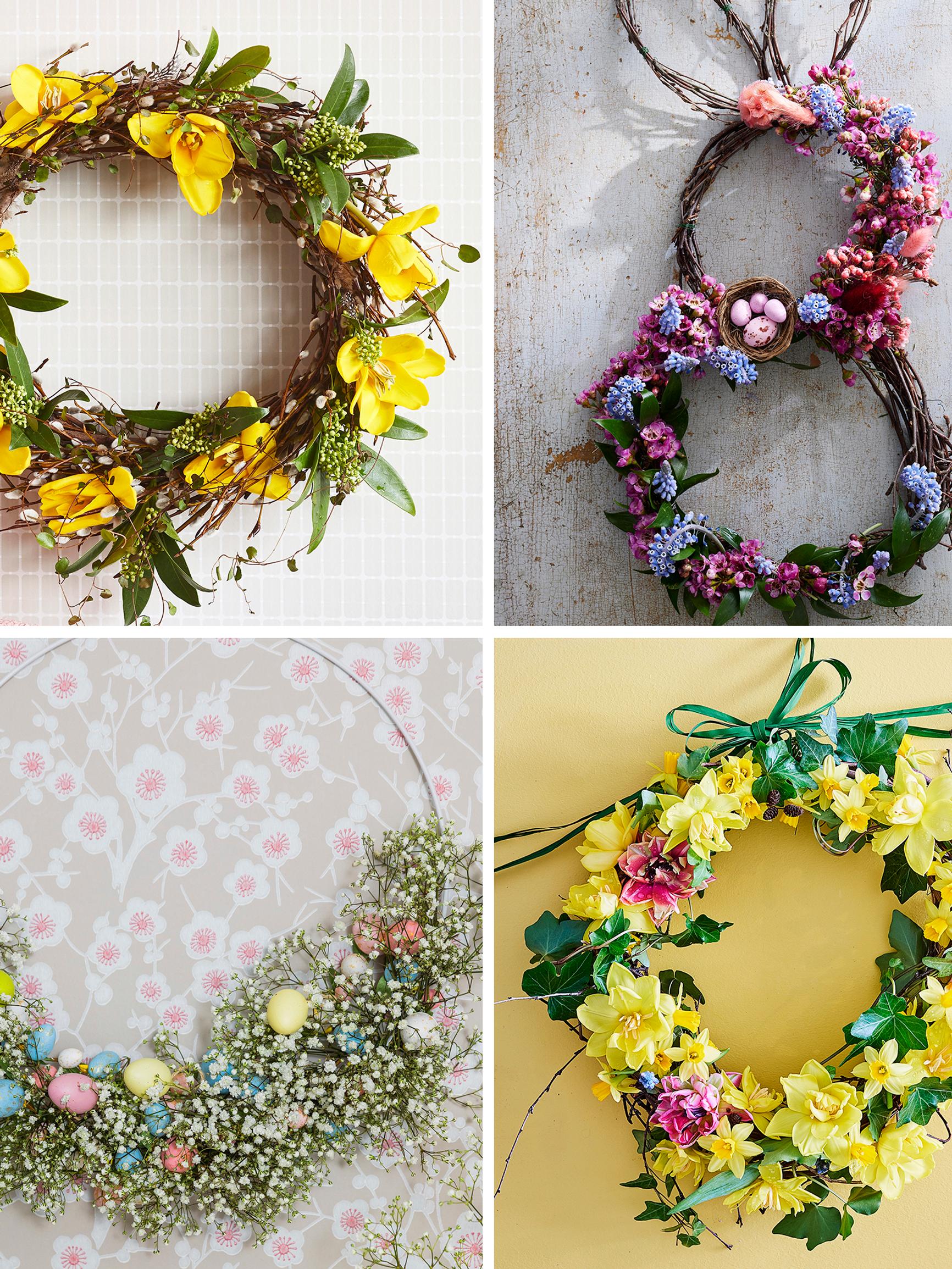 9 enchanting DIY Easter flower wreaths—see lovely ideas and tie one with fresh spring blooms