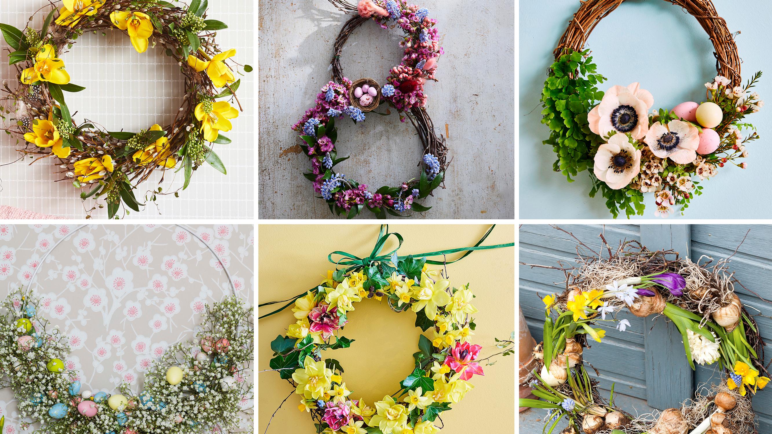 9 enchanting DIY Easter flower wreaths—see lovely ideas and tie one with fresh spring blooms