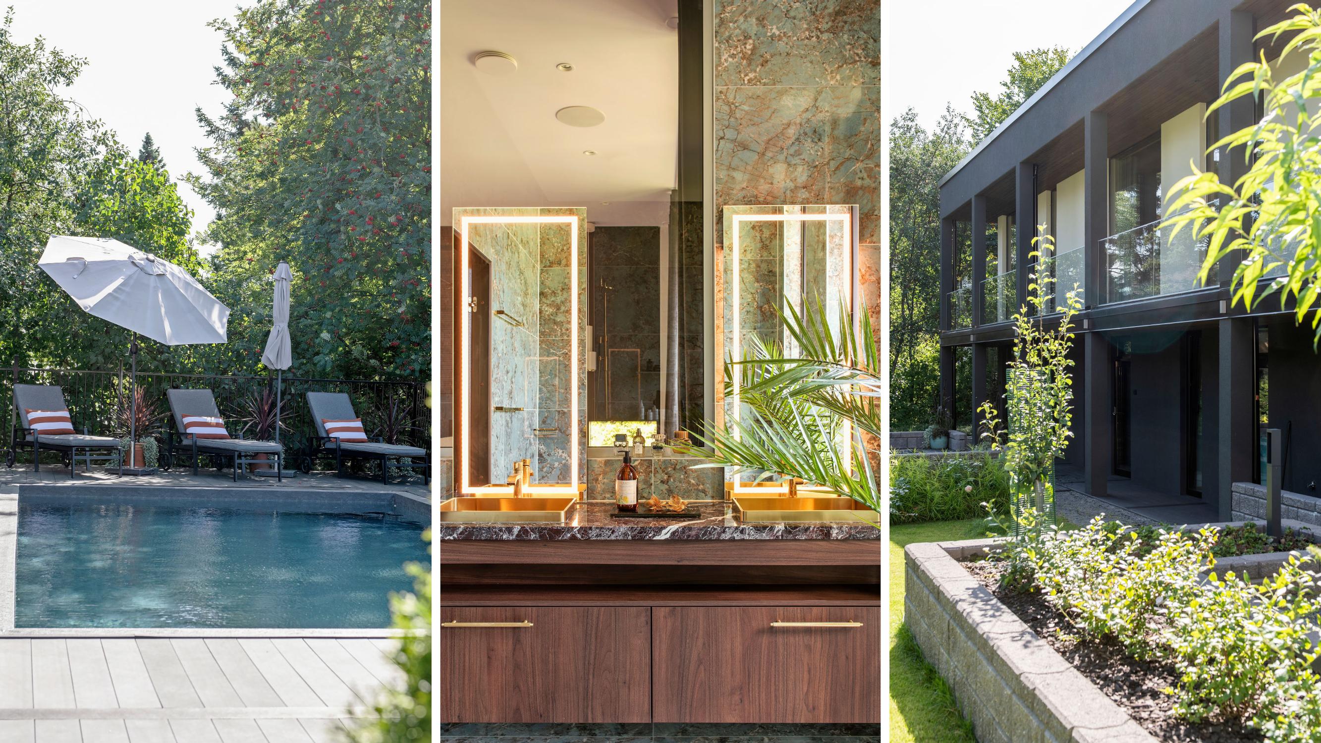 “Better to go big than hold back” is Anna and Olli’s motto—their new stone house looks like it’s from the ’70s