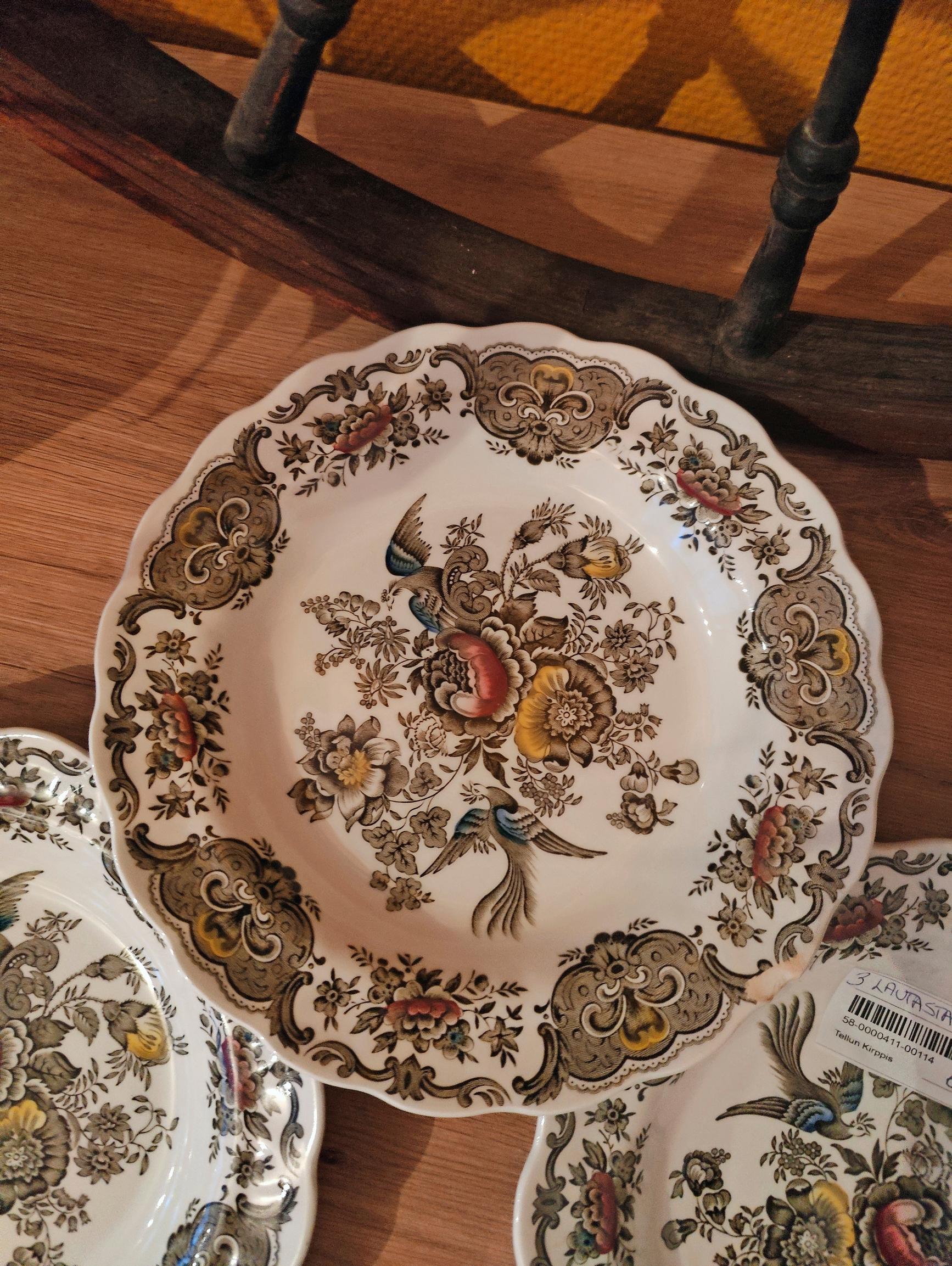 English plates