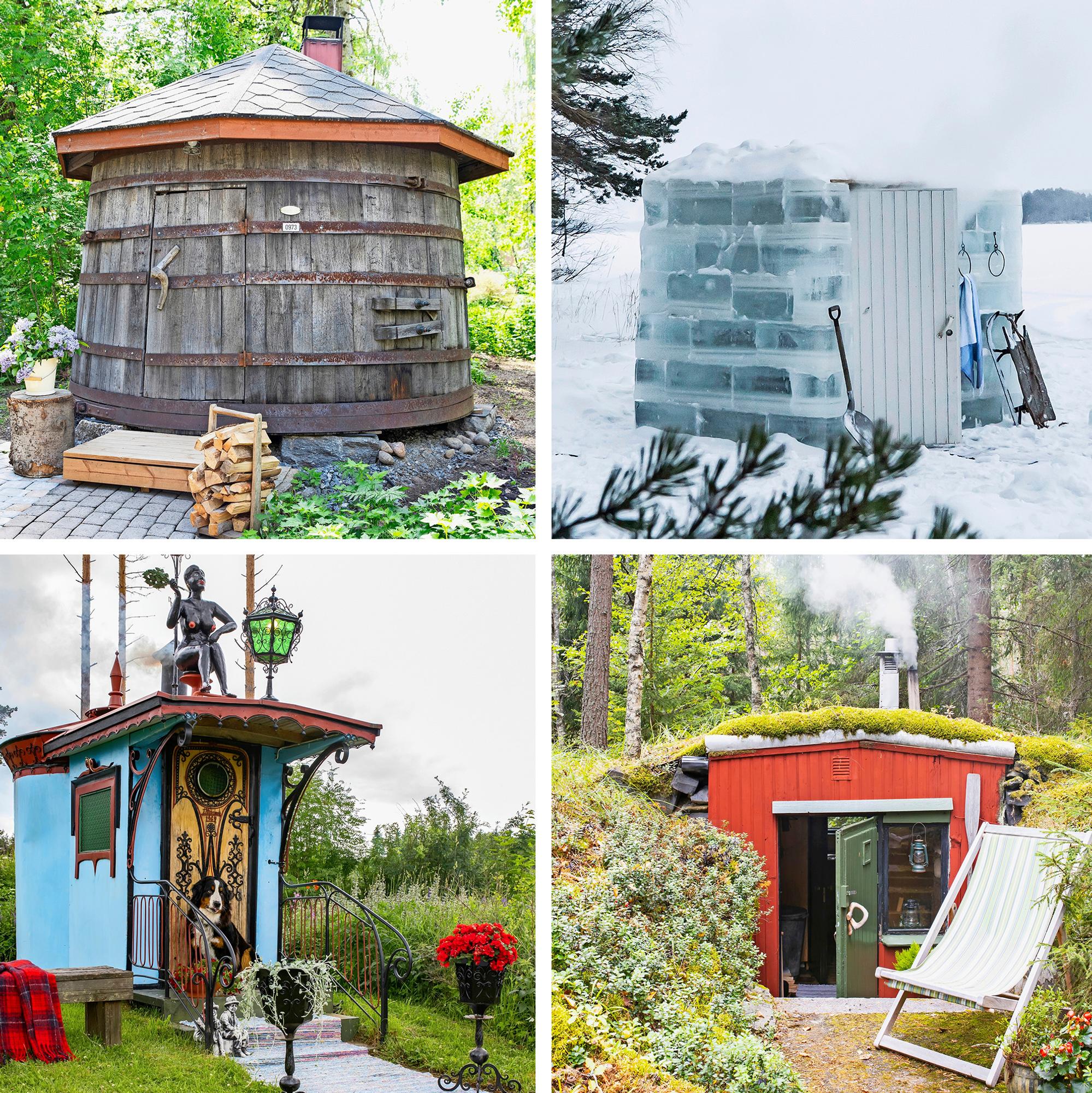 Bath in a tent, stable, or whiskey barrel—15 extraordinary Finnish saunas