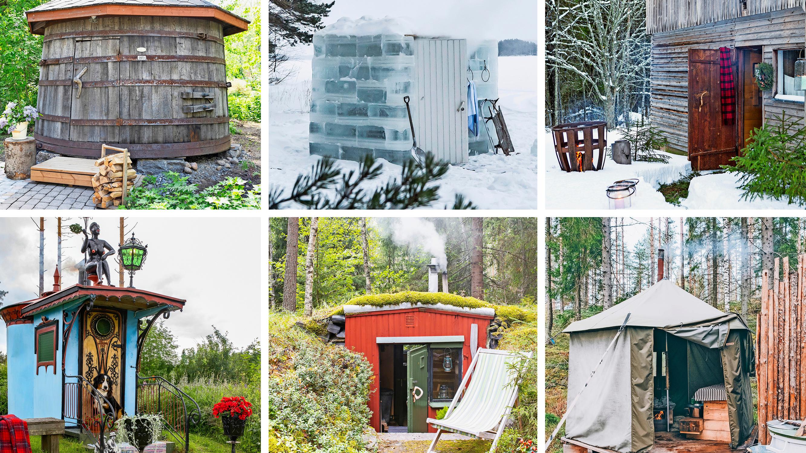 Bath in a tent, stable, or whiskey barrel—15 extraordinary Finnish saunas