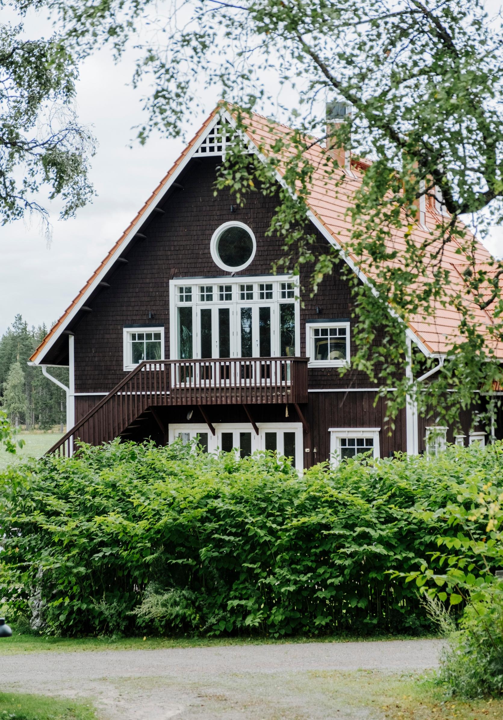 The main house of Villa Mandala
