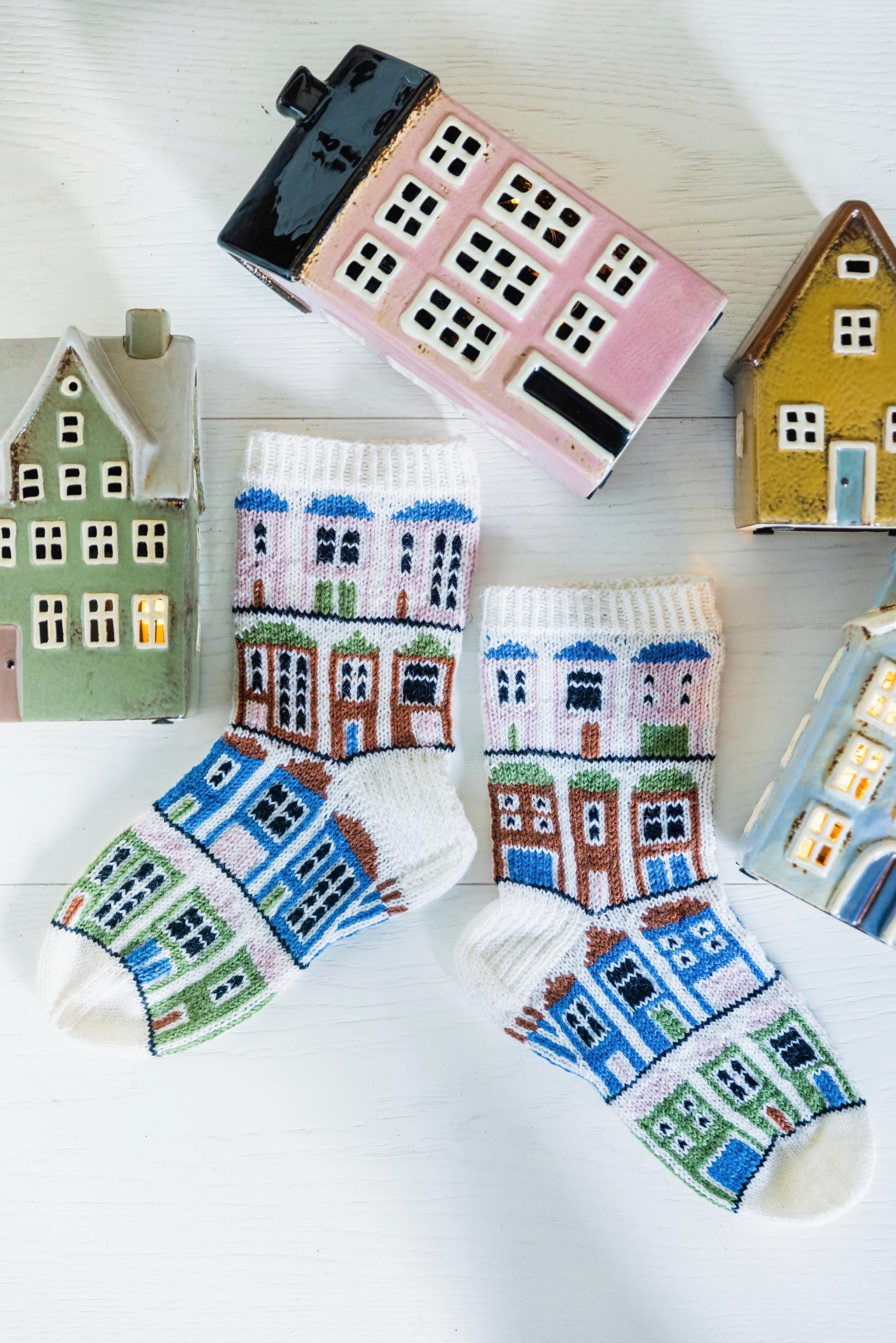 House lanterns and socks featuring house lanterns.