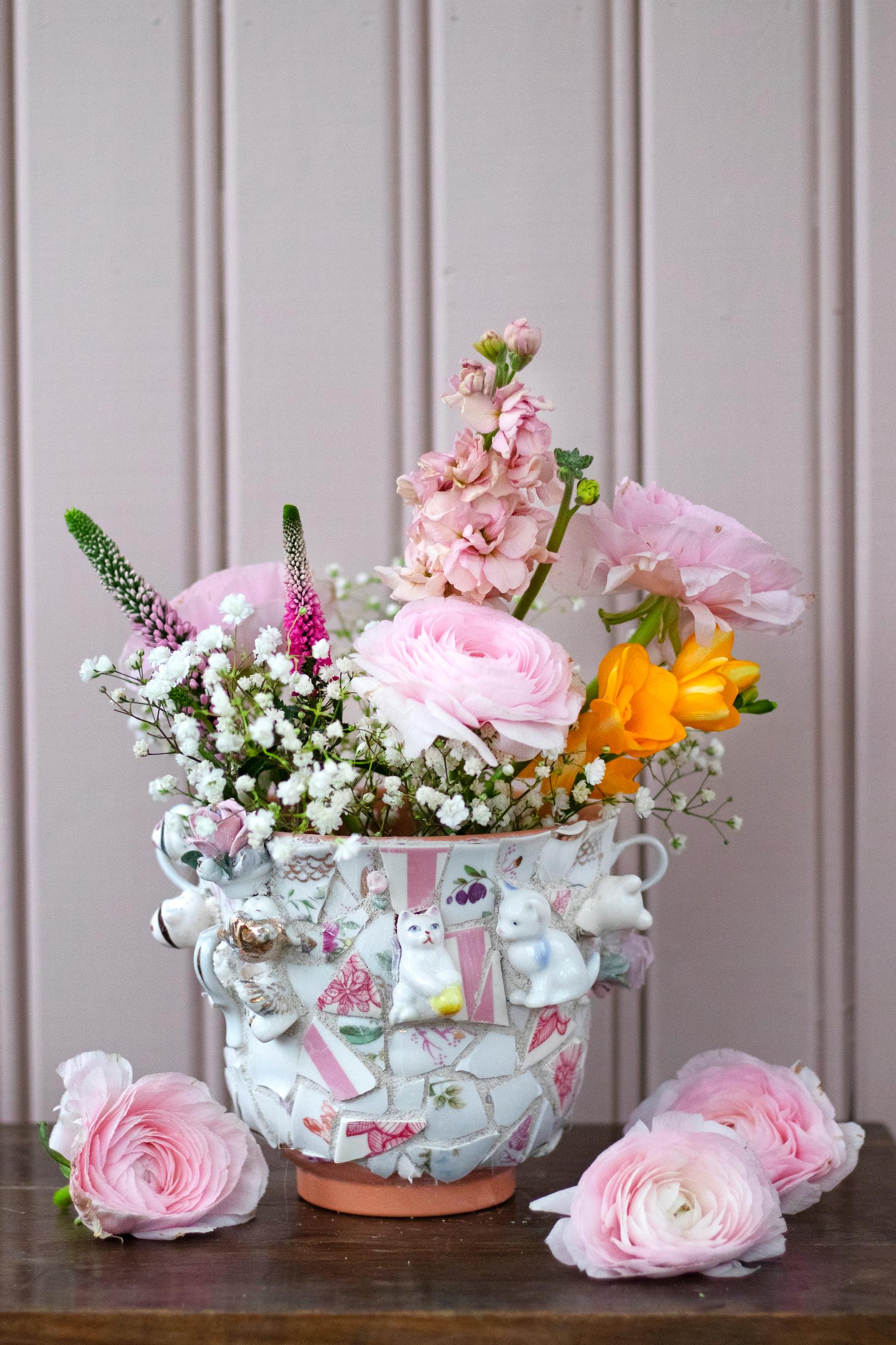 Mosaic pot