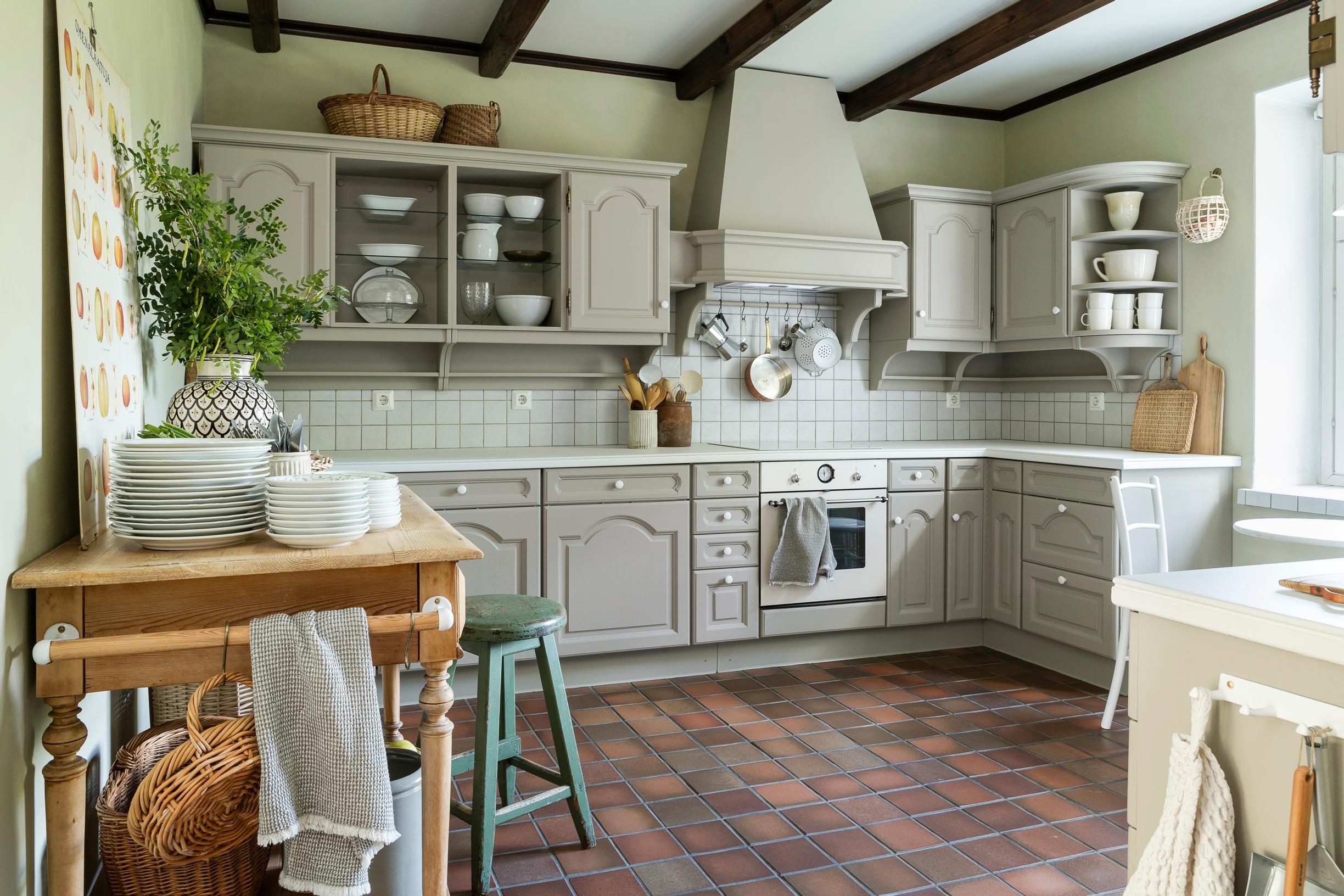Katja’s kitchen after the renovation