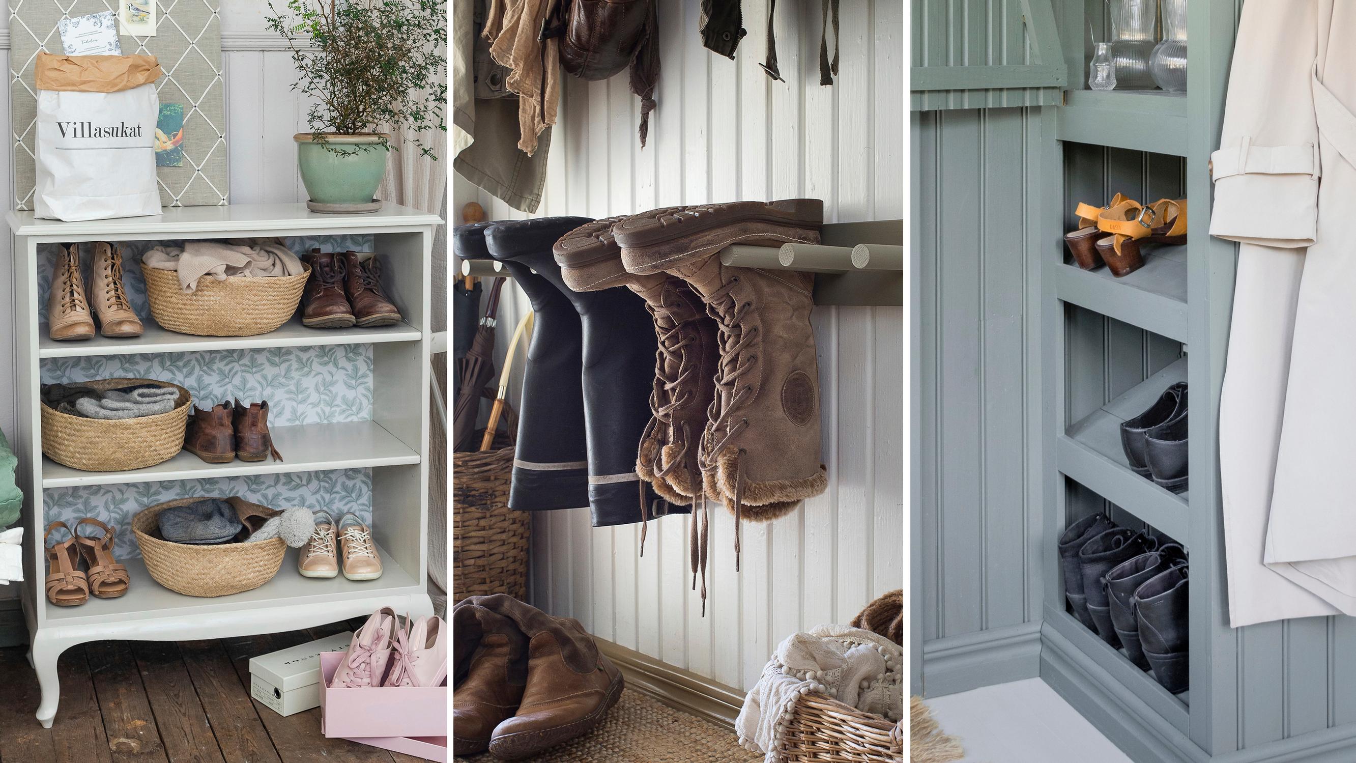 5 brilliant DIY shoe racks: here’s how to build a stylish, practical entryway shelf