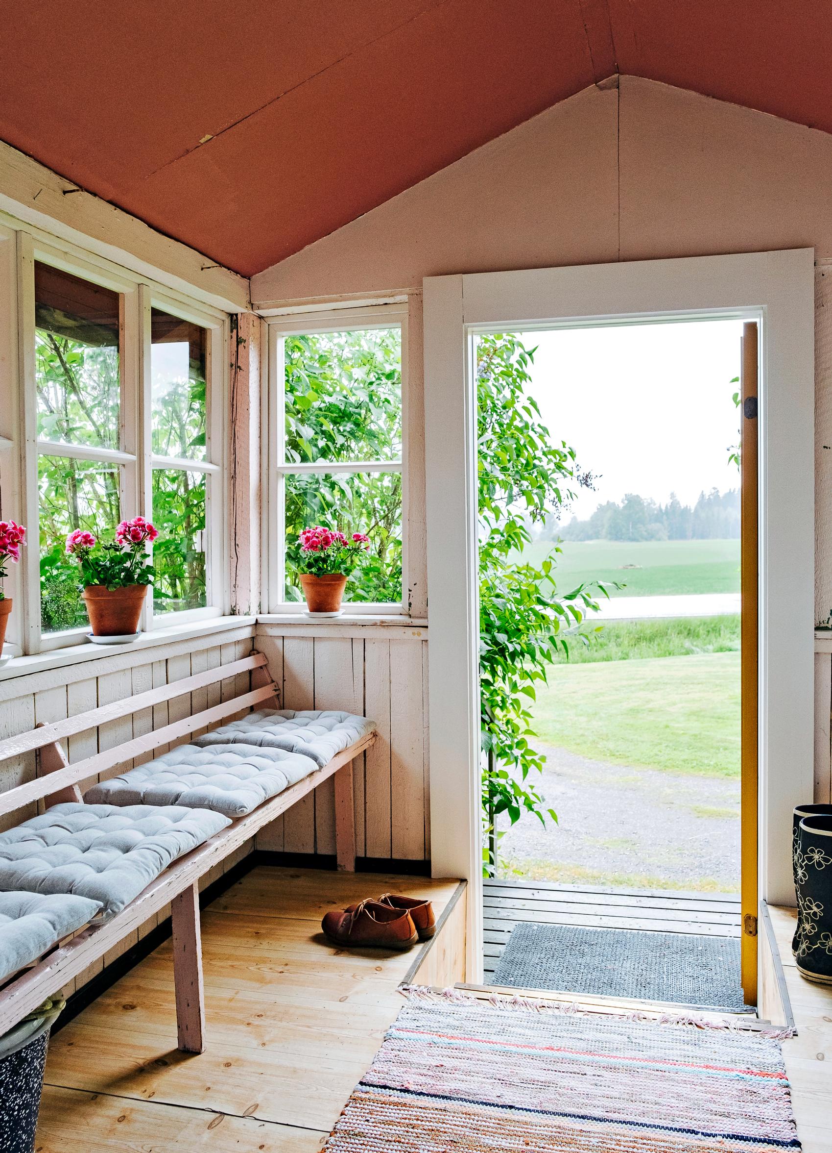 Summer home’s porch