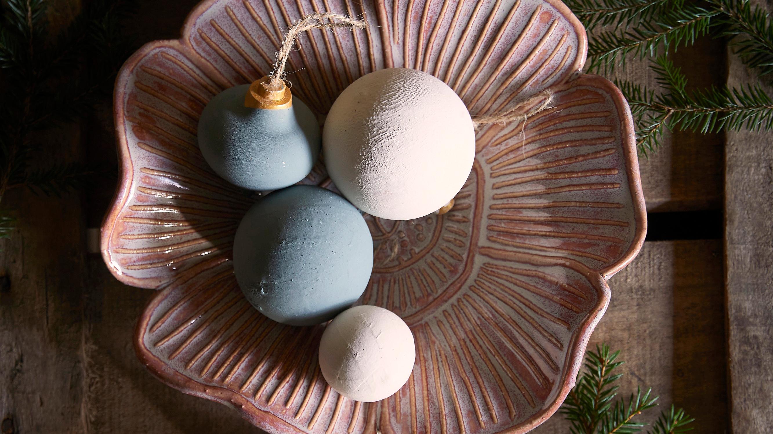 Soft matte magic: transform old Christmas ornaments into new favorites