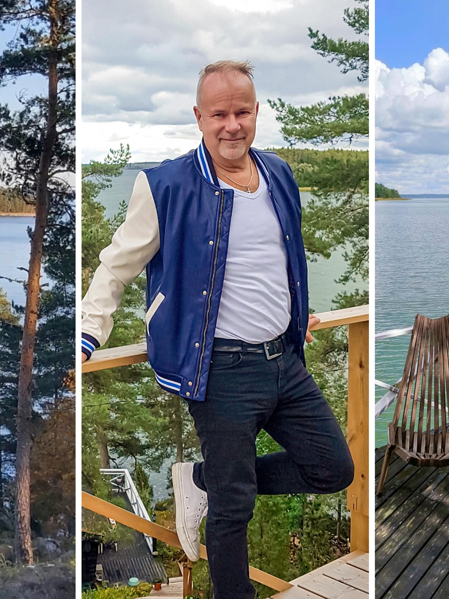 Your fitness soars here! Singer Petri Laaksonen’s cottage features over 200 steps